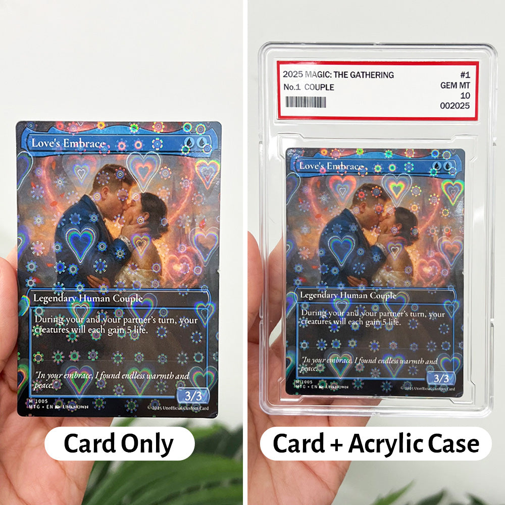 50% OFFš¤©Custom Magic-Style MTG Couple Art Card