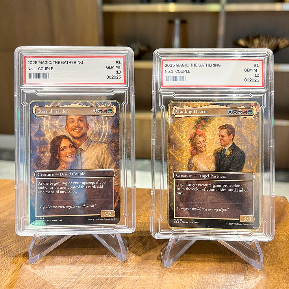 50% OFFš¤©Custom Magic-Style MTG Couple Art Card