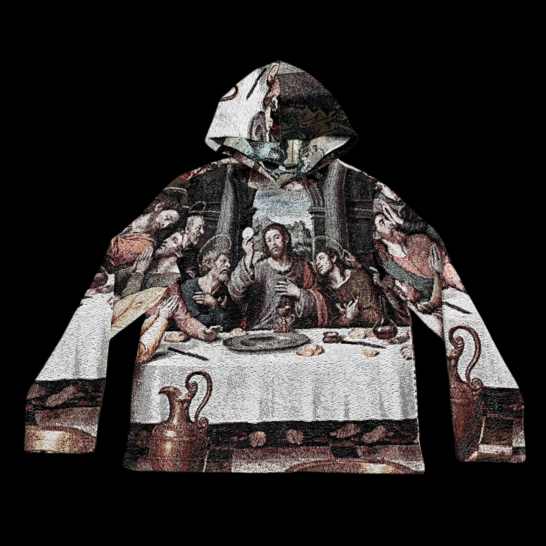 LAST DINNER WOVEN TAPESTRY HOODIE