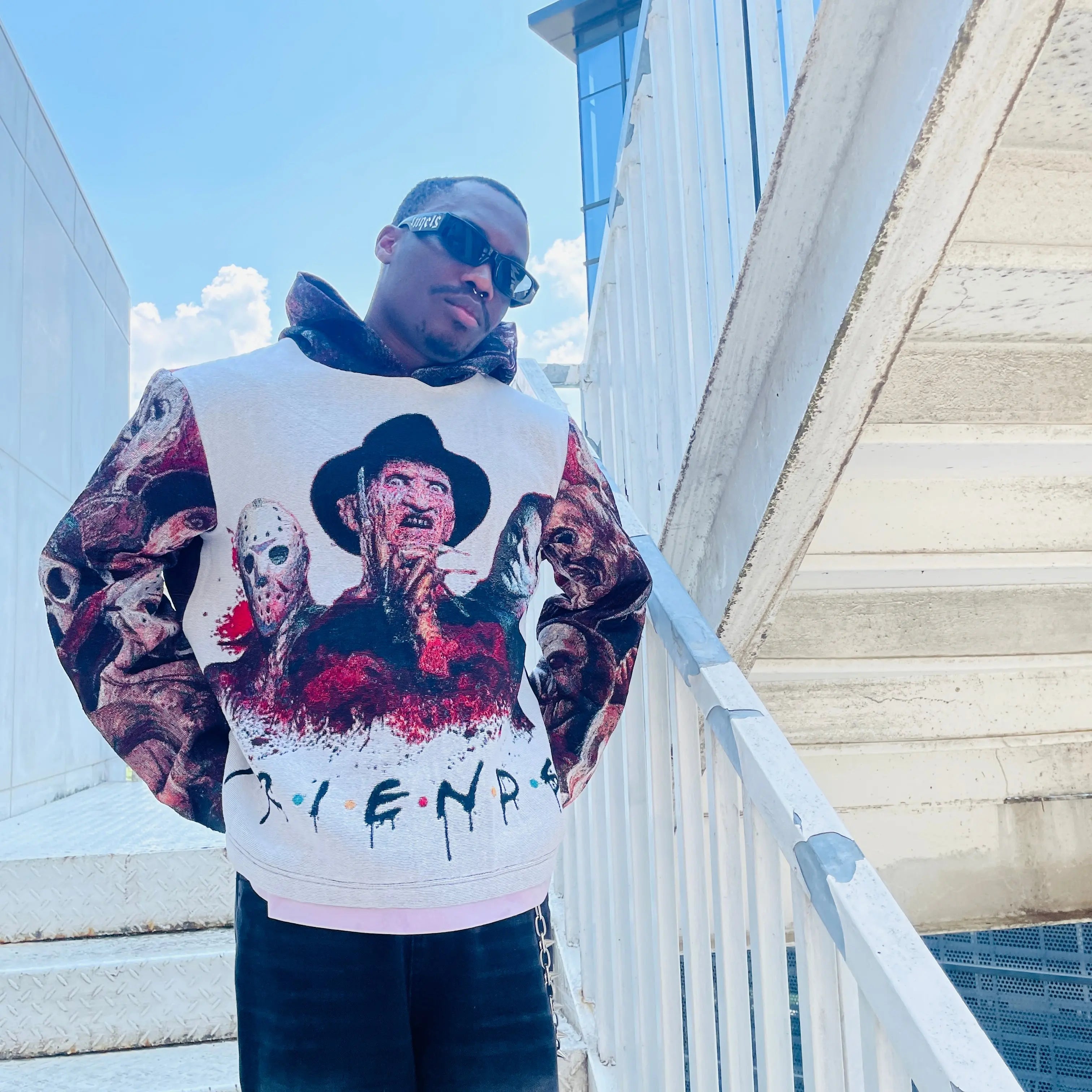 FRIENDS TAPESTRY HOODIE