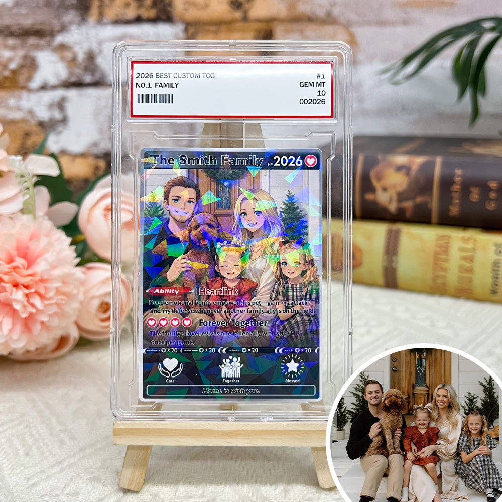 50% OFFđPersonalized Family Anime Trainer icon Card