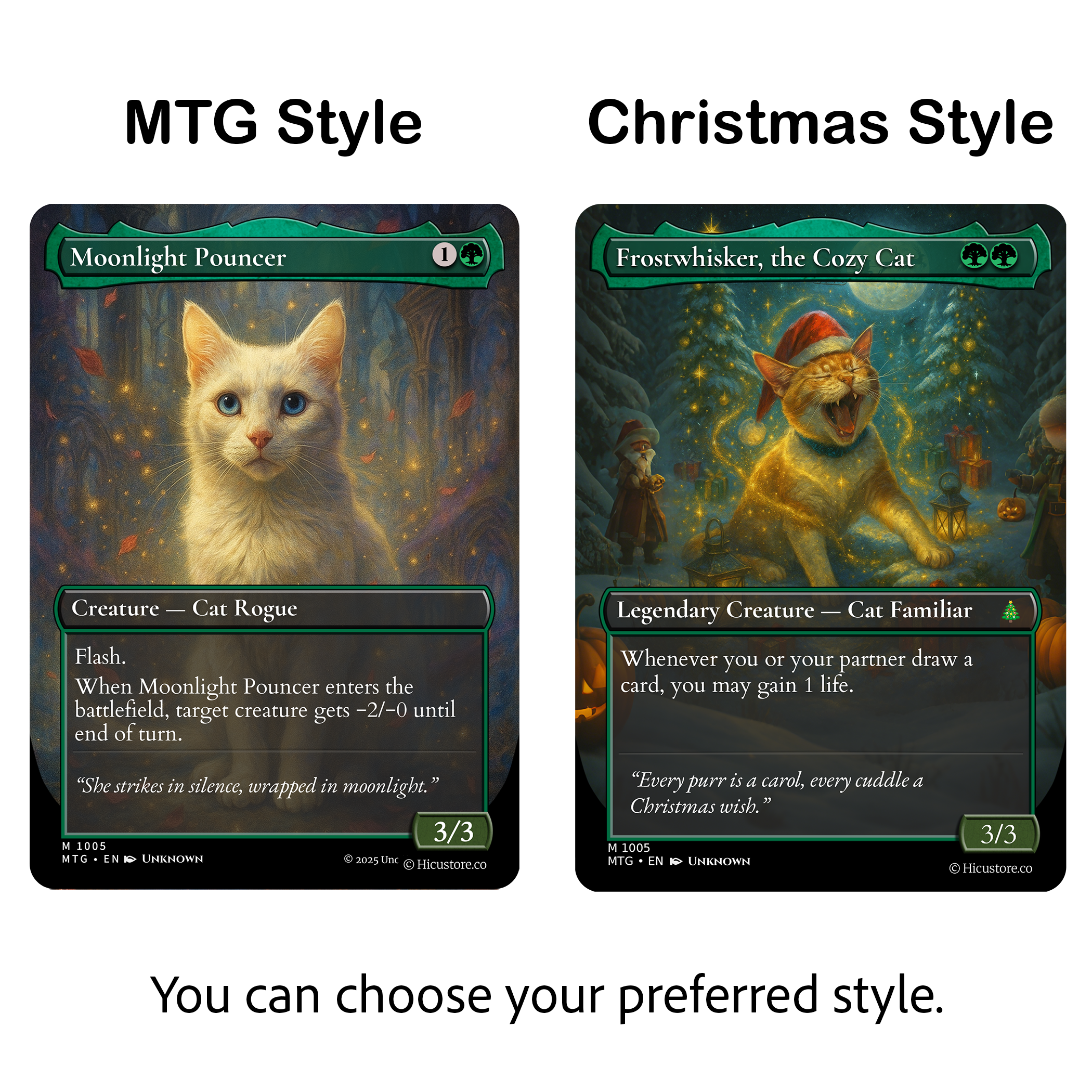 50% OFF🤩Custom Magic-Style MTG Pet Art Card