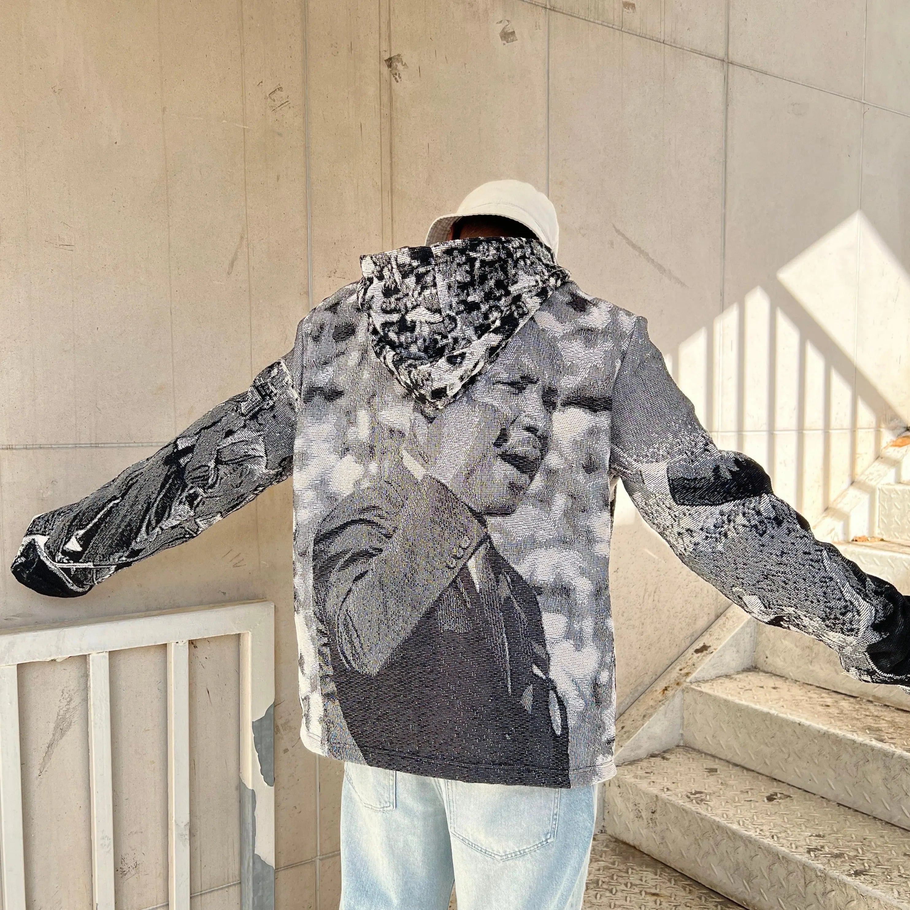 WORLD PEACE TAPESTRY HOODIE