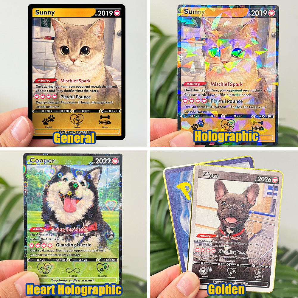 50% OFFđžPersonalized Pet Anime Trainer icon Card