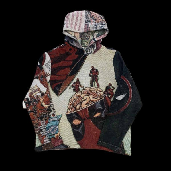 DEADPOOL WOVEN TAPESTRY HOODIE