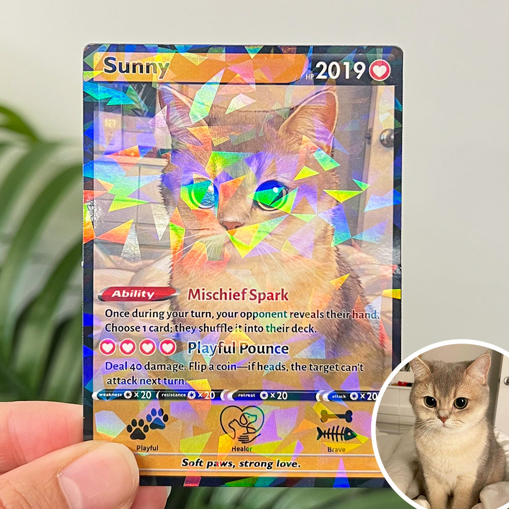 50% OFFđžPersonalized Pet Anime Trainer icon Card