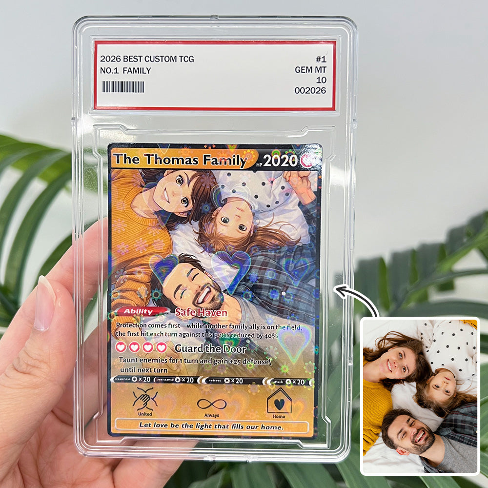 50% OFFđPersonalized Family Anime Trainer icon Card