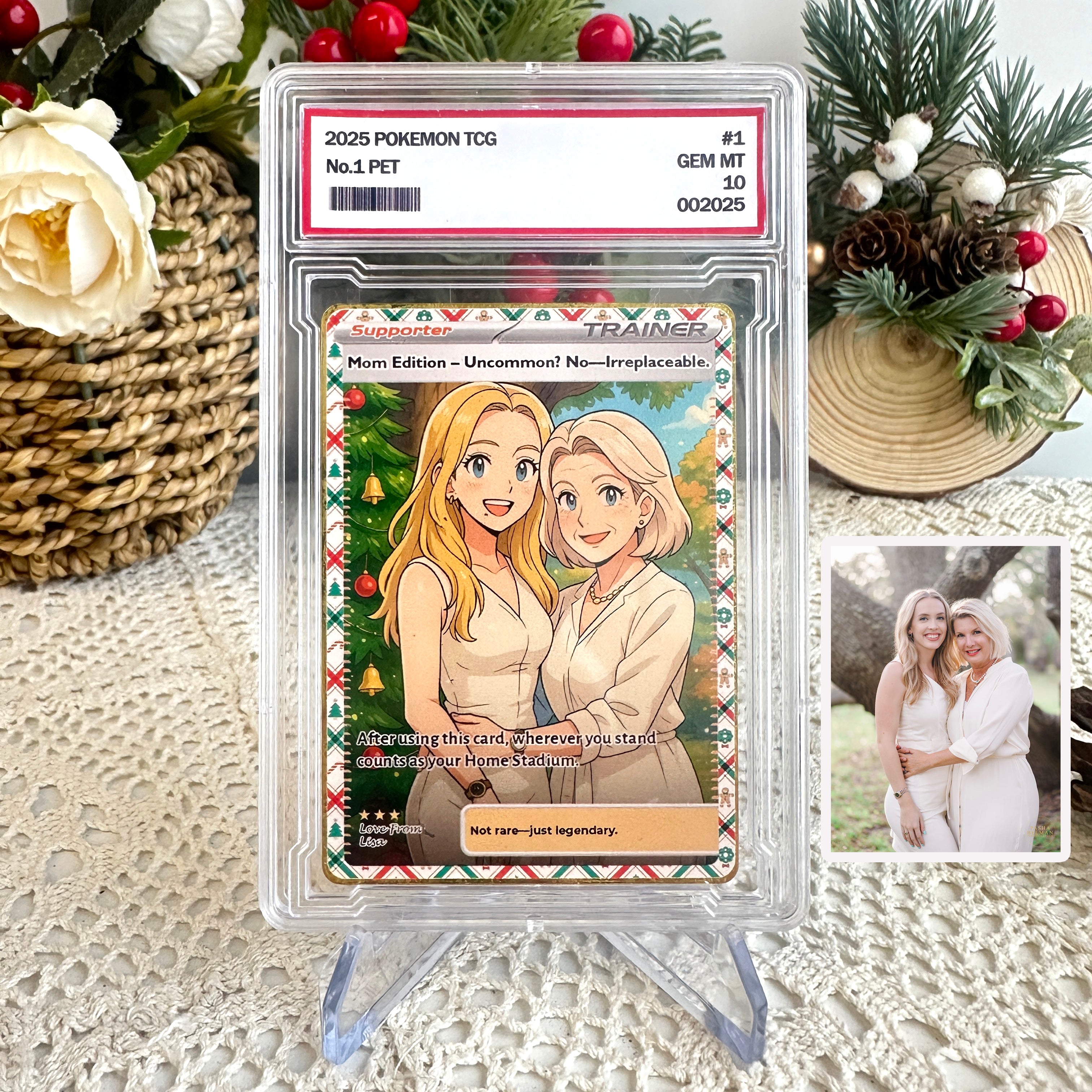 50% OFF🤩Personalized Mom Anime Supporter Trainer Card