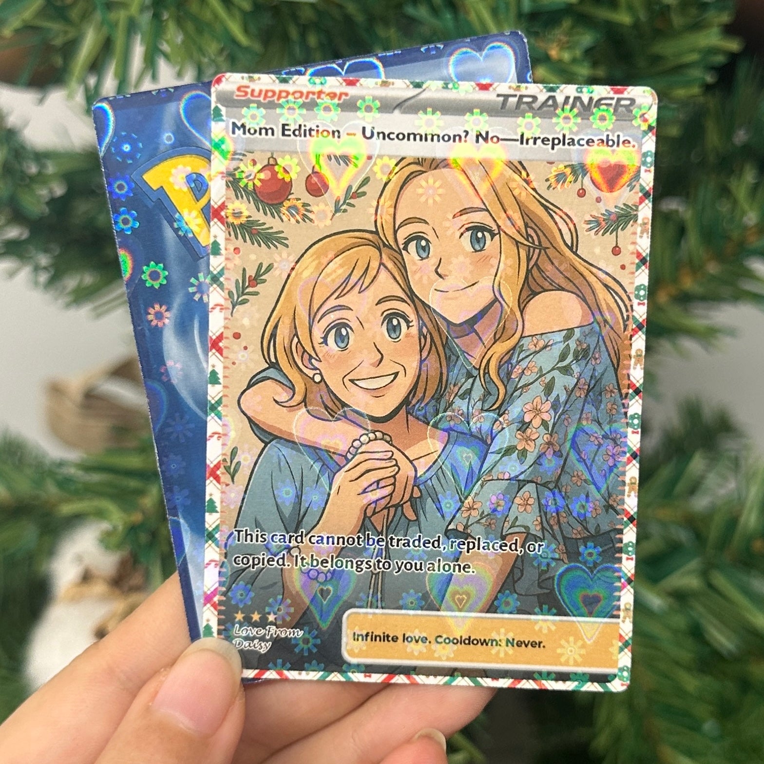 50% OFF🤩Personalized Mom Anime Supporter Trainer Card