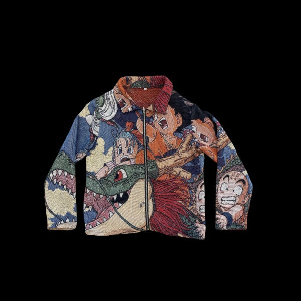 GOKU DRAGON BALL WOVEN TAPESTRY JACKET
