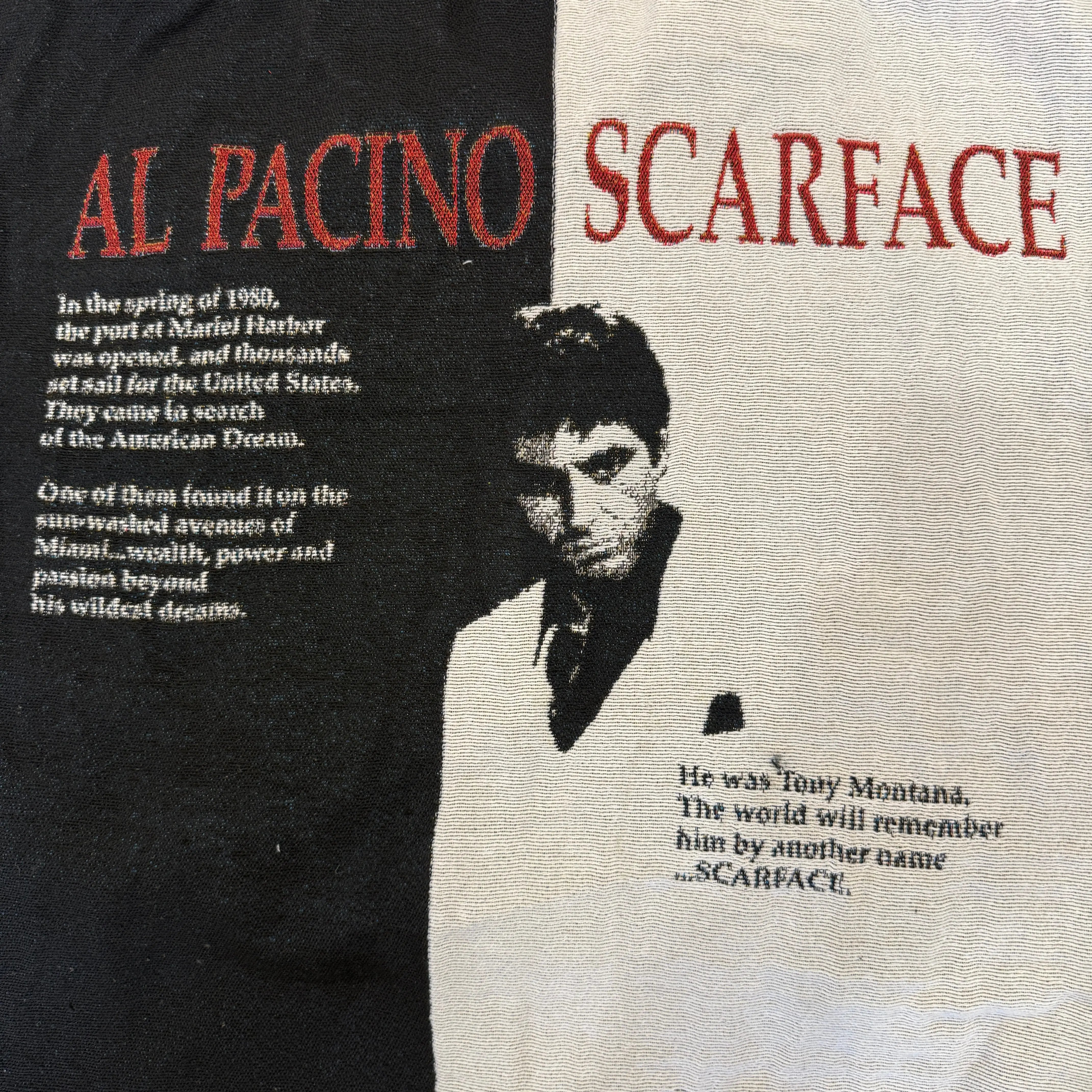 SCARFACE WOVEN TAPESTRY JACKET