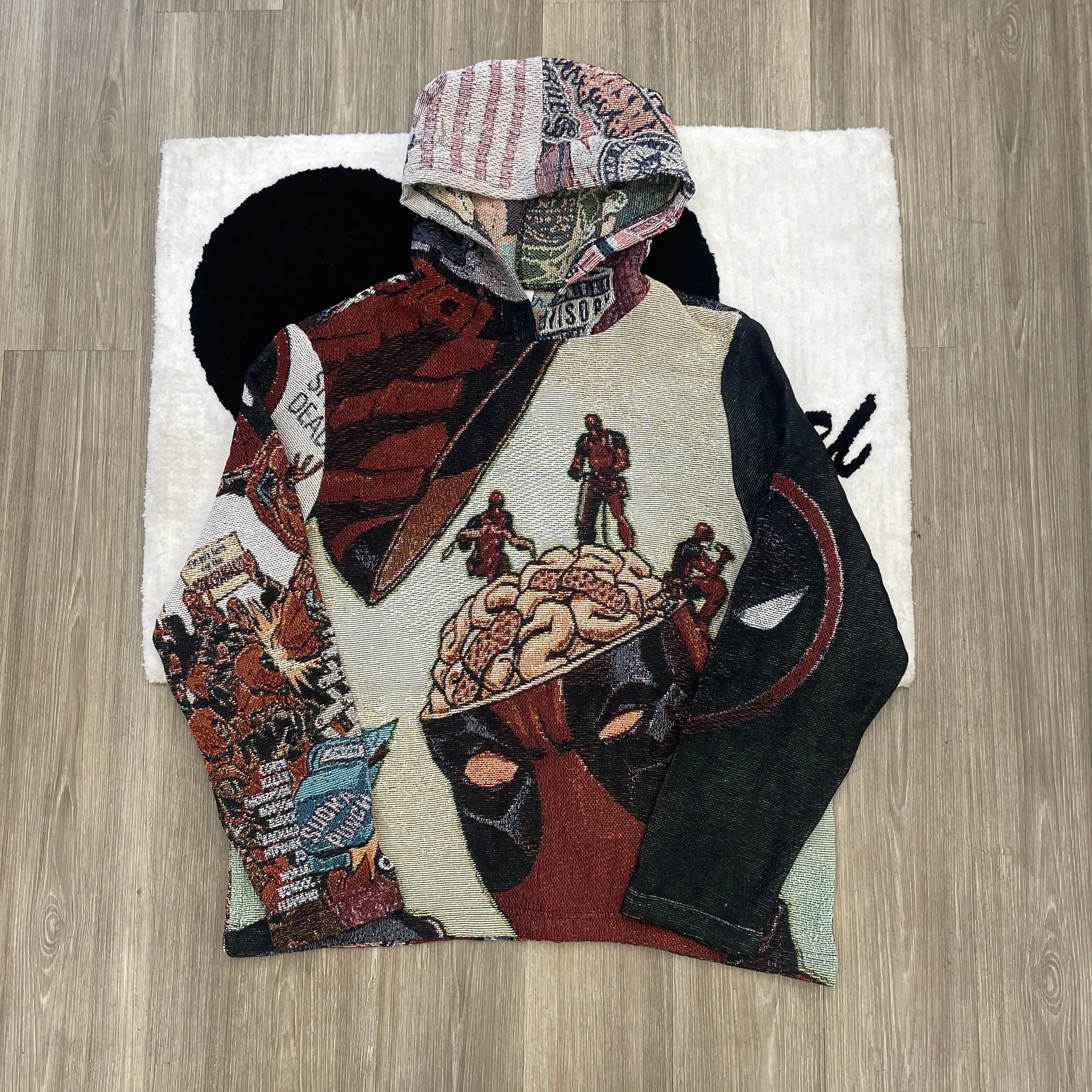 DEADPOOL WOVEN TAPESTRY HOODIE