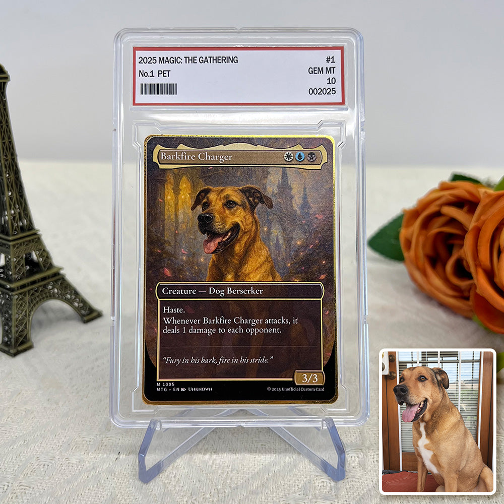 50% OFF🤩Custom Magic-Style MTG Pet Art Card