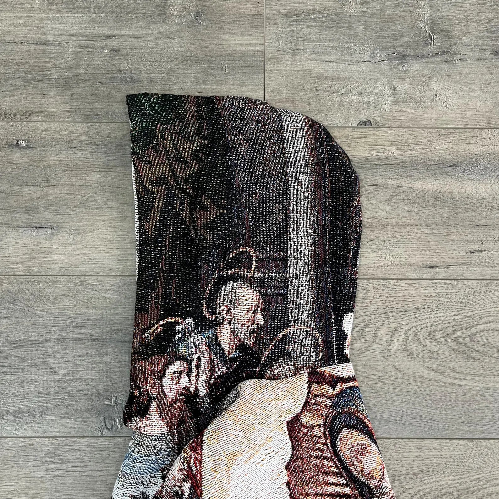LAST DINNER WOVEN TAPESTRY HOODIE