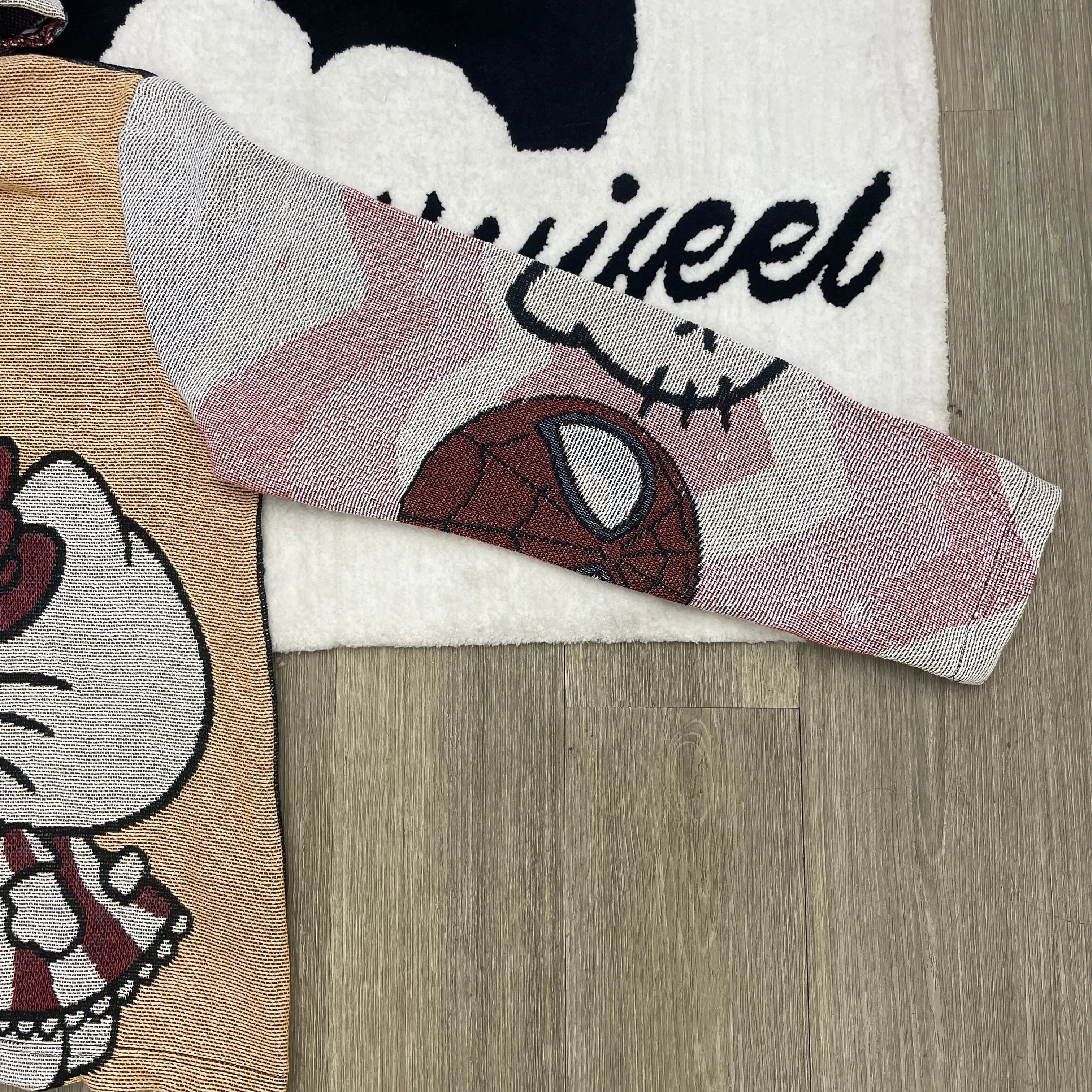 COUPLE WOVEN TAPESTRY HOODIE