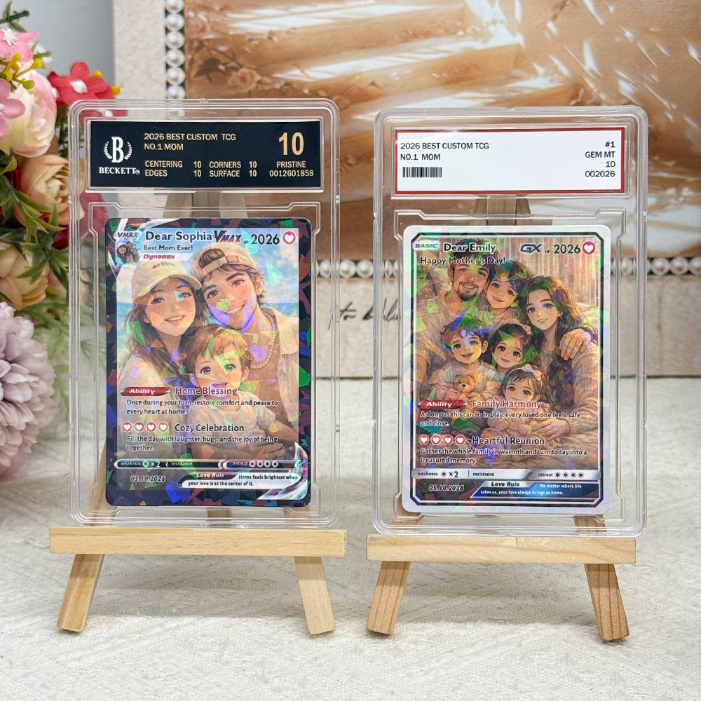 50% OFFđPersonalized Mom Anime Poke Card, Mother's Day Gift