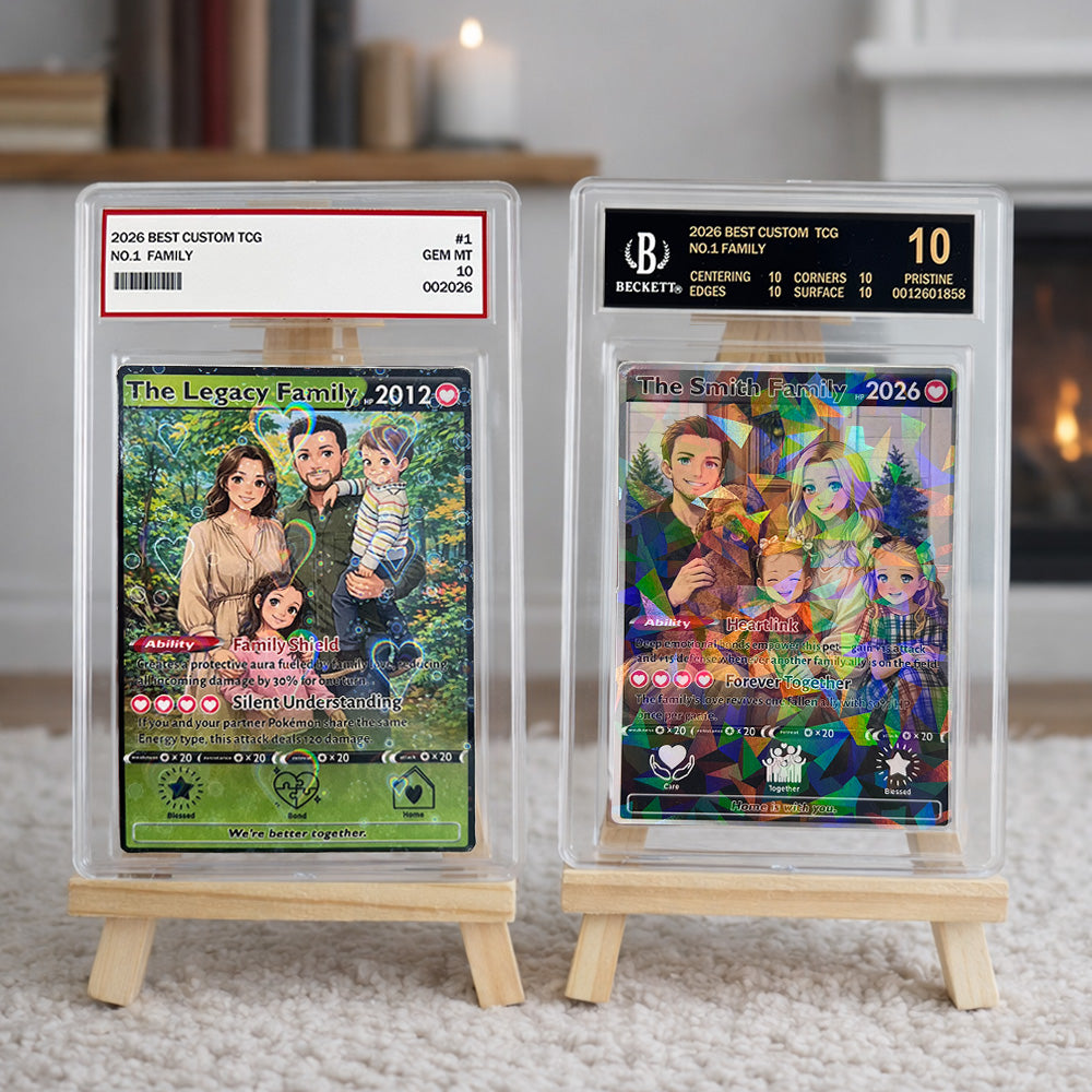50% OFFđPersonalized Family Anime Trainer icon Card