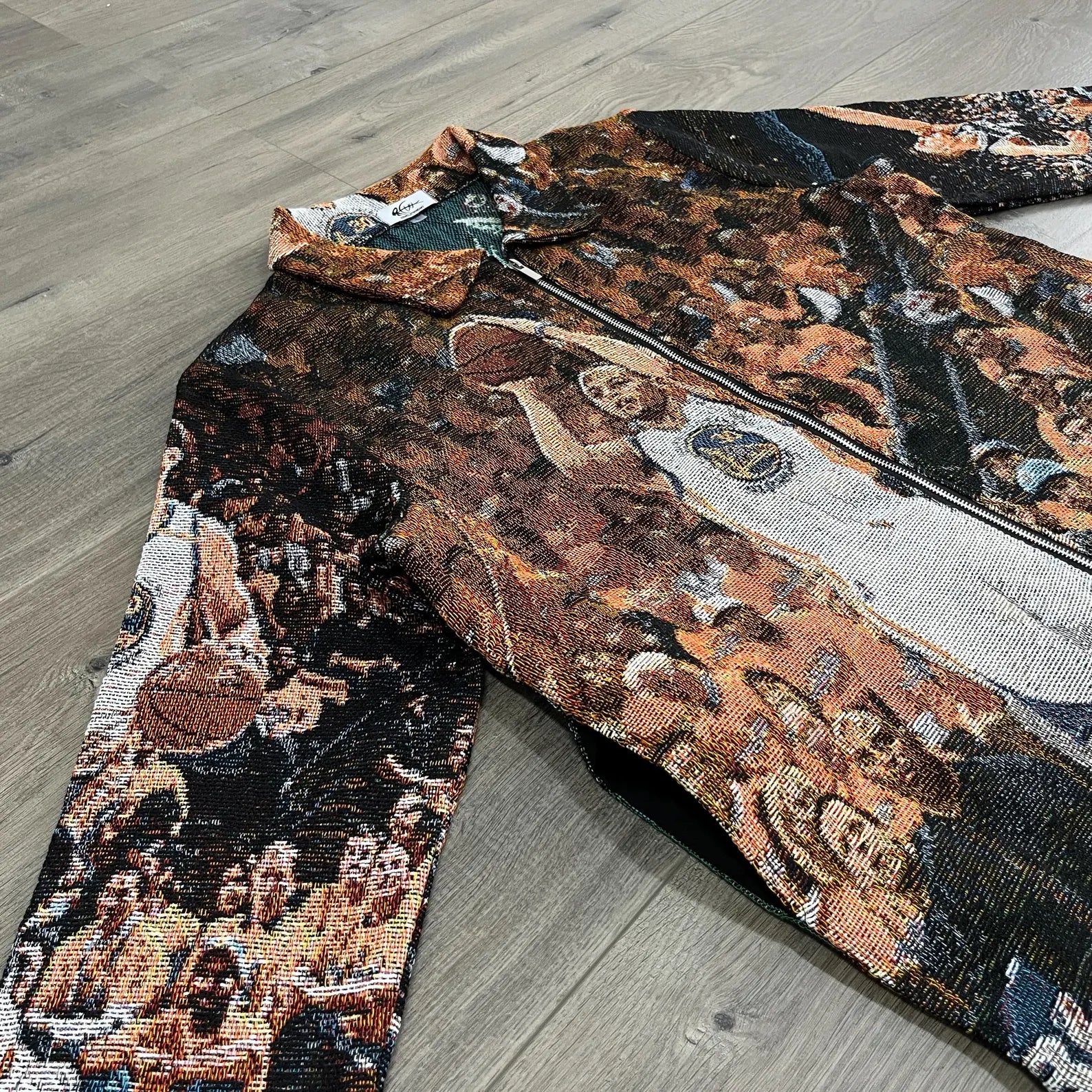 STEPHEN CURRY WOVEN TAPESTRY JACKET