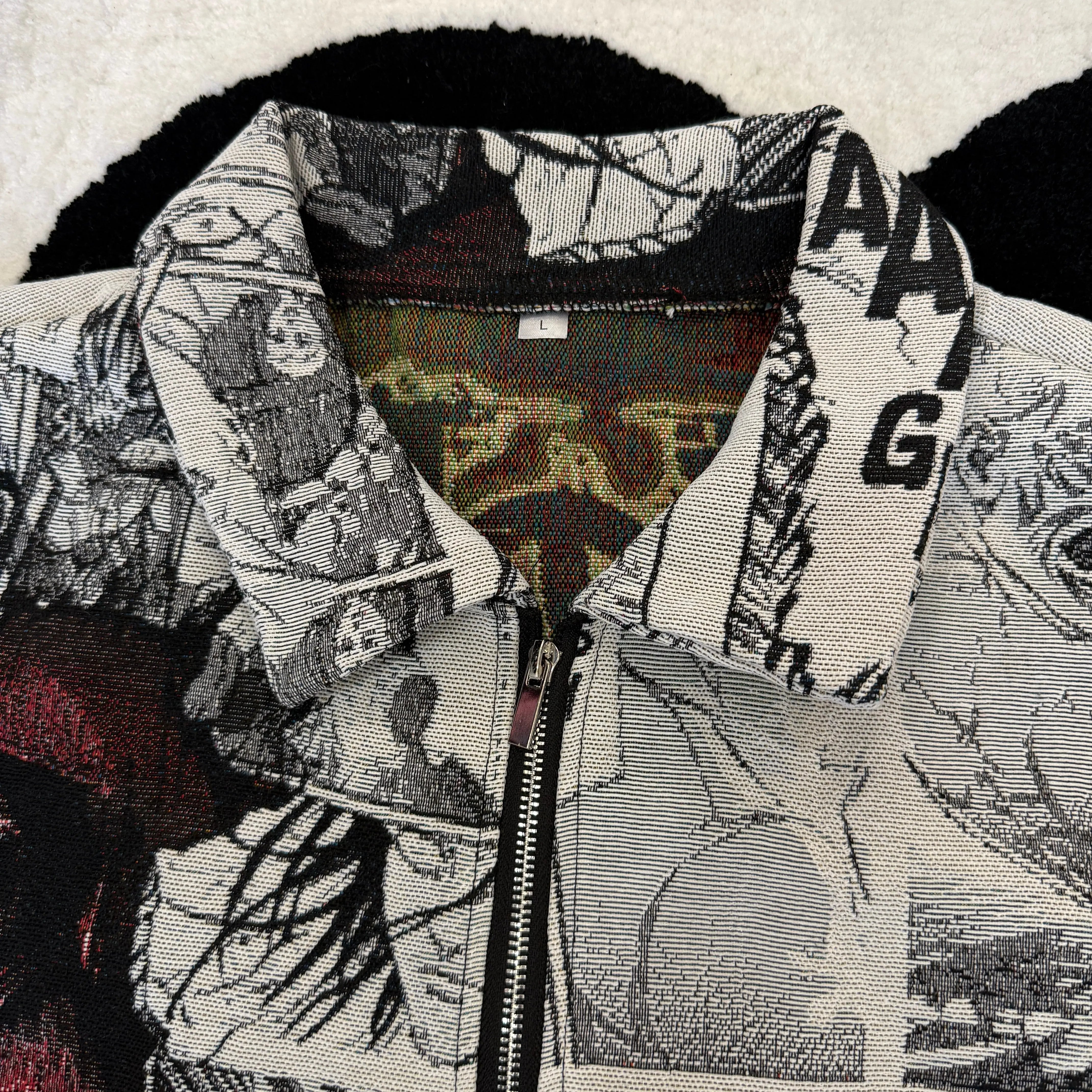 ATTACK ON TITAN WOVEN TAPESTRY JACKET