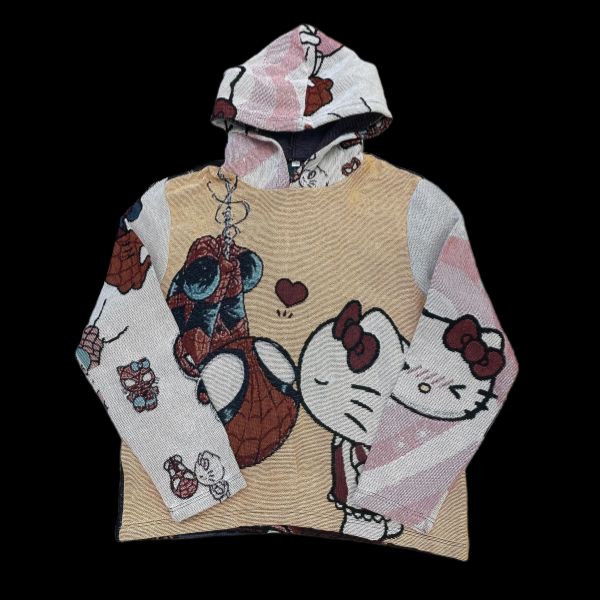 COUPLE WOVEN TAPESTRY HOODIE
