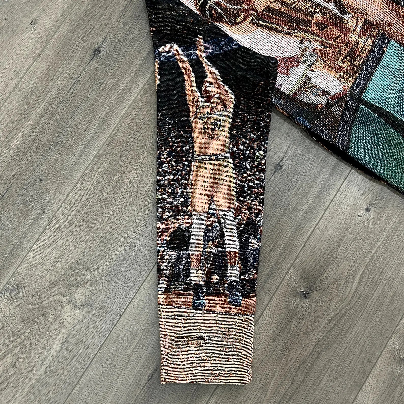 STEPHEN CURRY WOVEN TAPESTRY JACKET