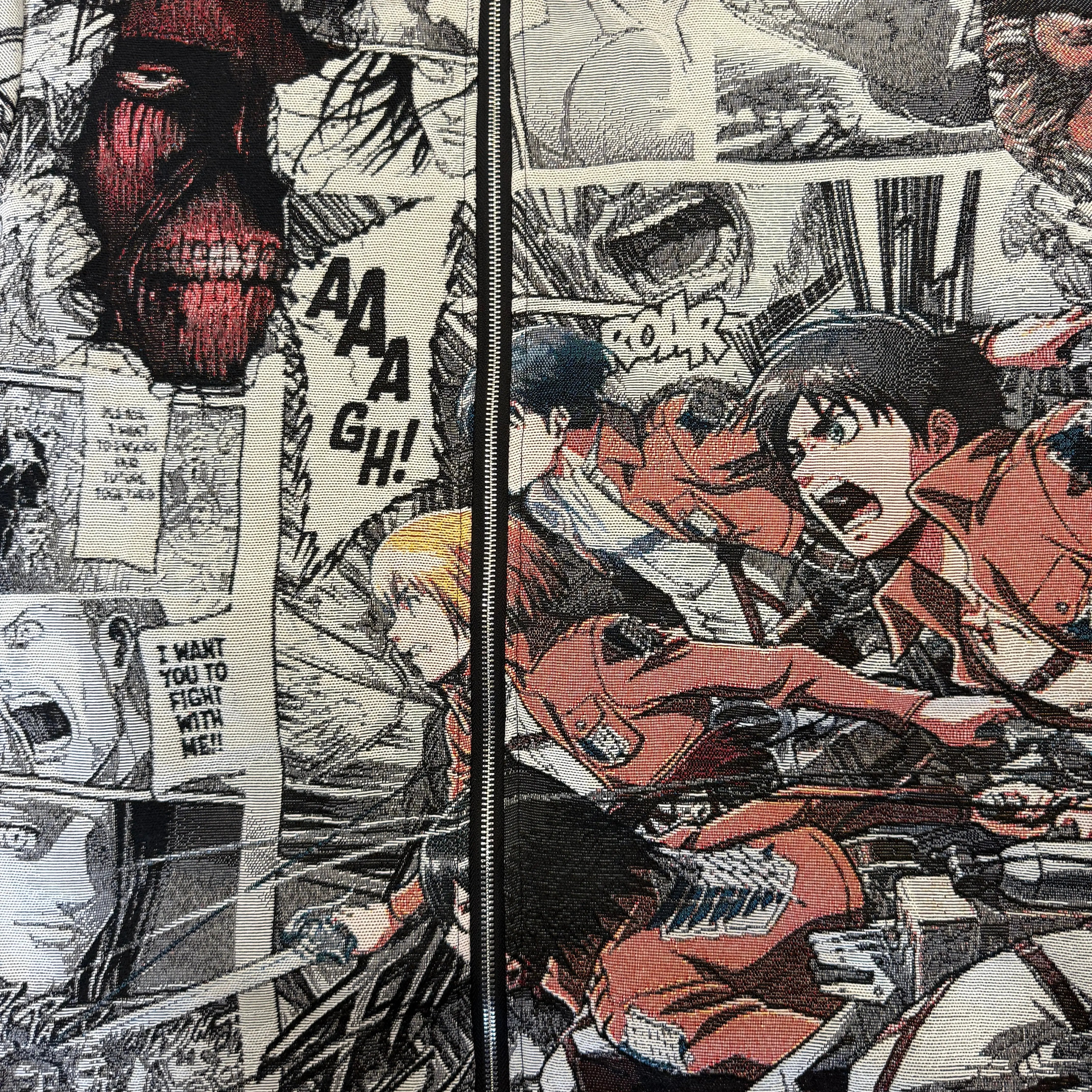 ATTACK ON TITAN WOVEN TAPESTRY JACKET
