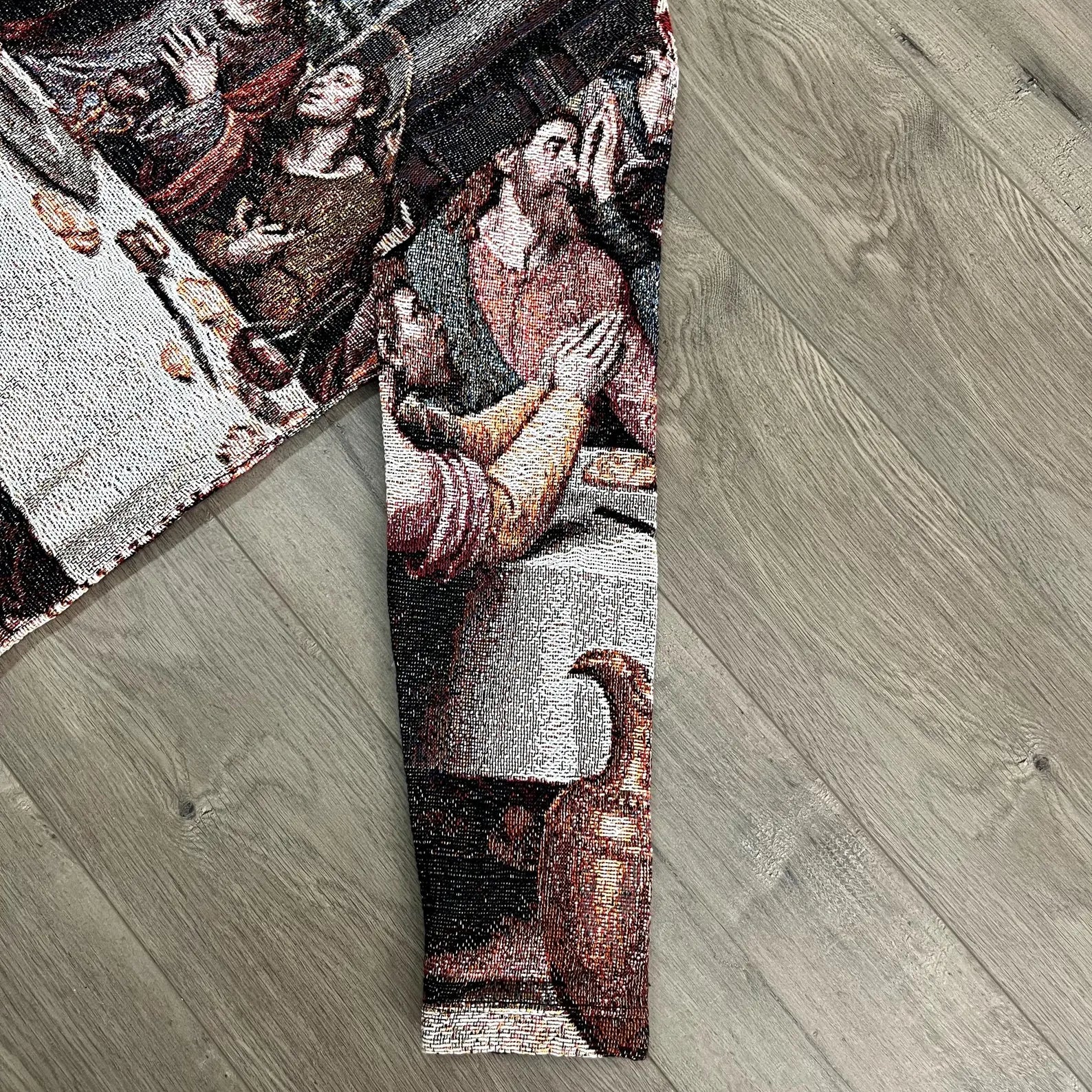 LAST DINNER WOVEN TAPESTRY HOODIE