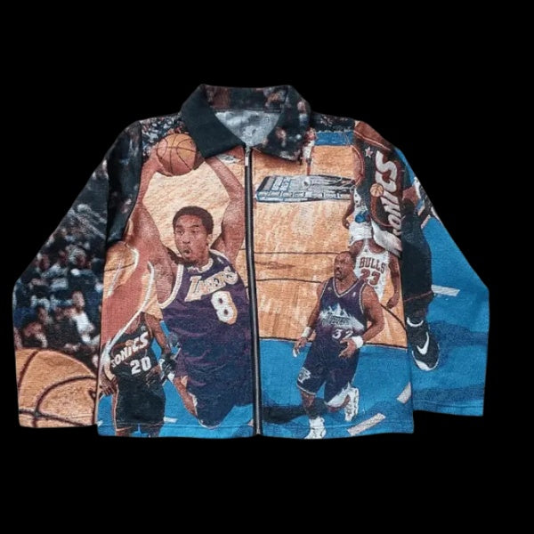 BLUE ALL STAR DUNK JACKET