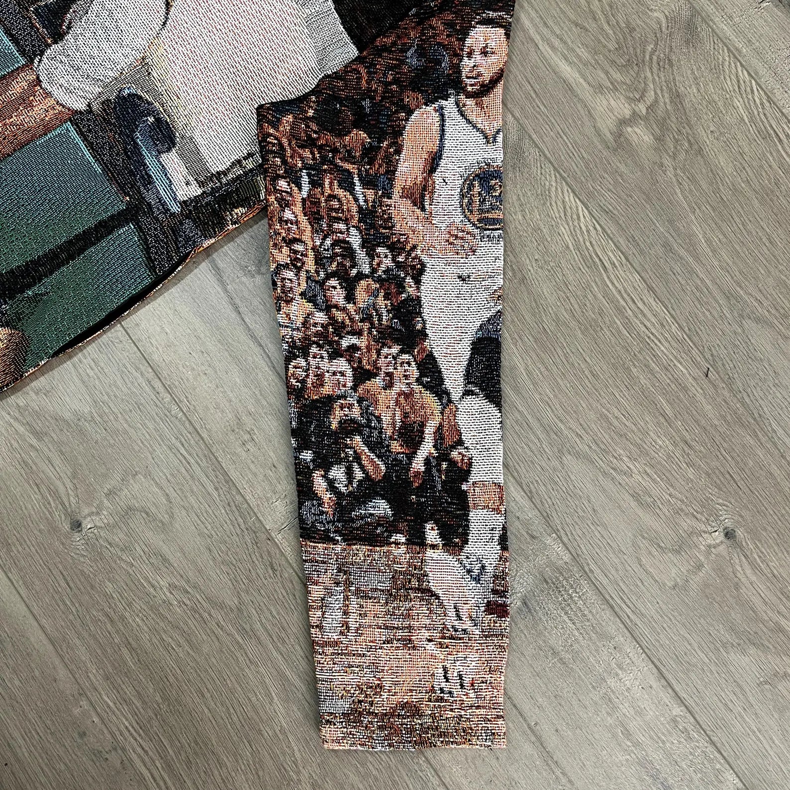 STEPHEN CURRY WOVEN TAPESTRY JACKET