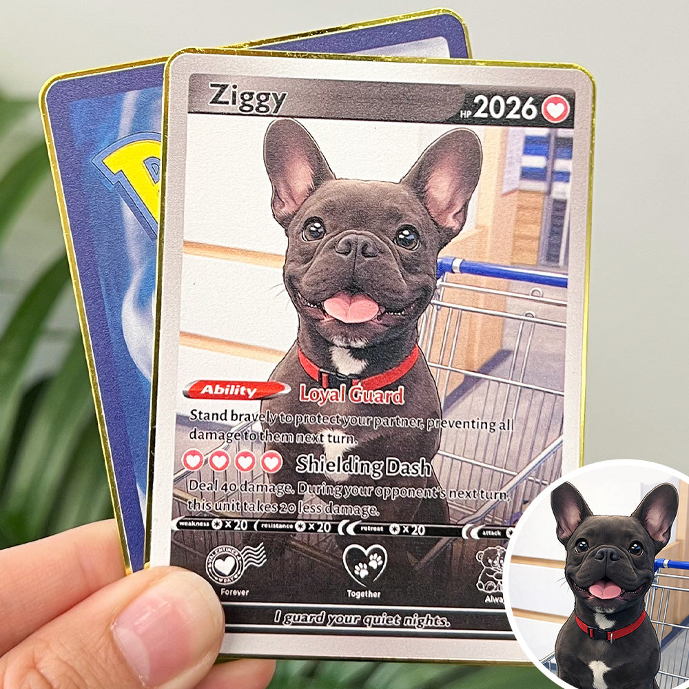 50% OFFđžPersonalized Pet Anime Trainer icon Card