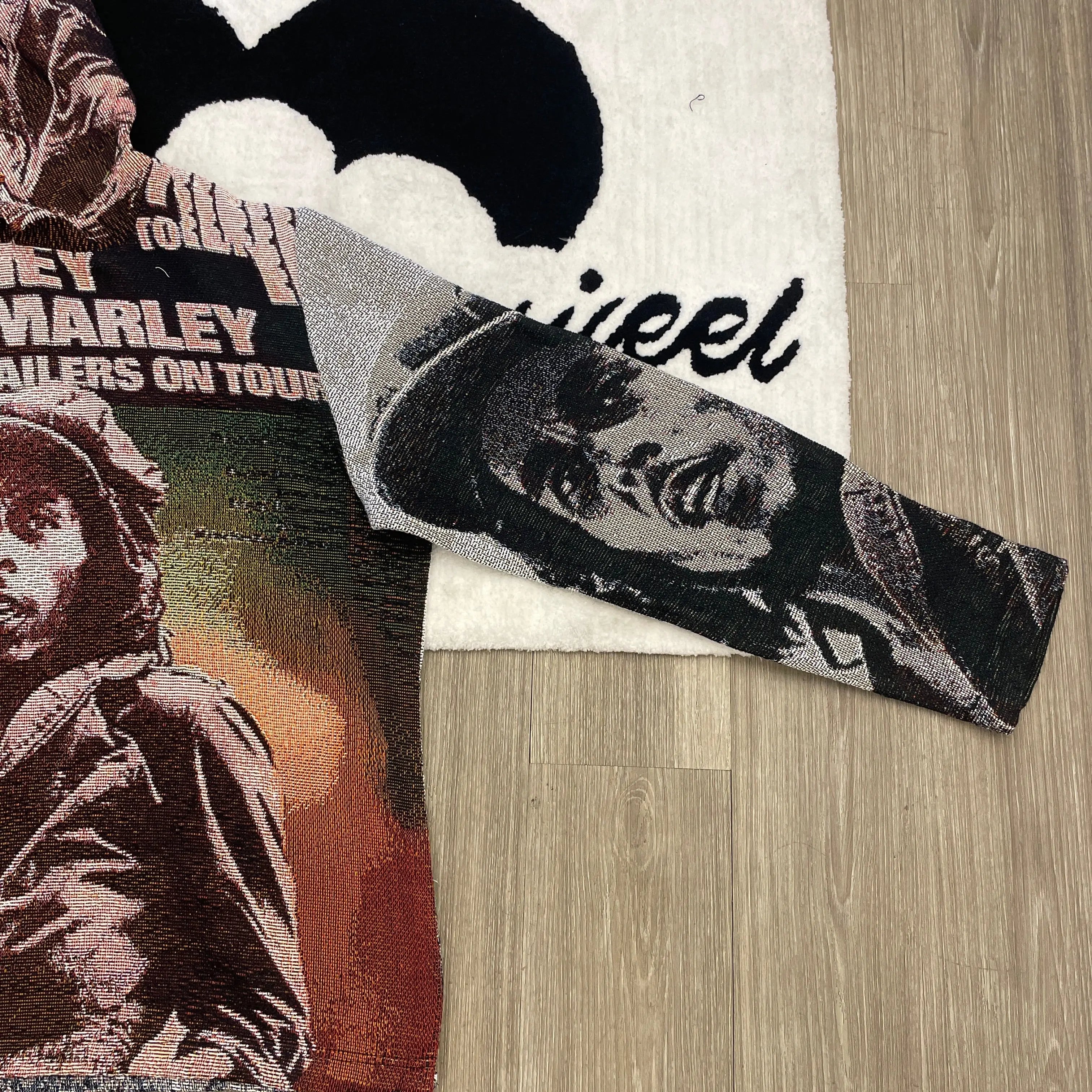 BOB MARLEY WOVEN TAPESTRY HOODIE