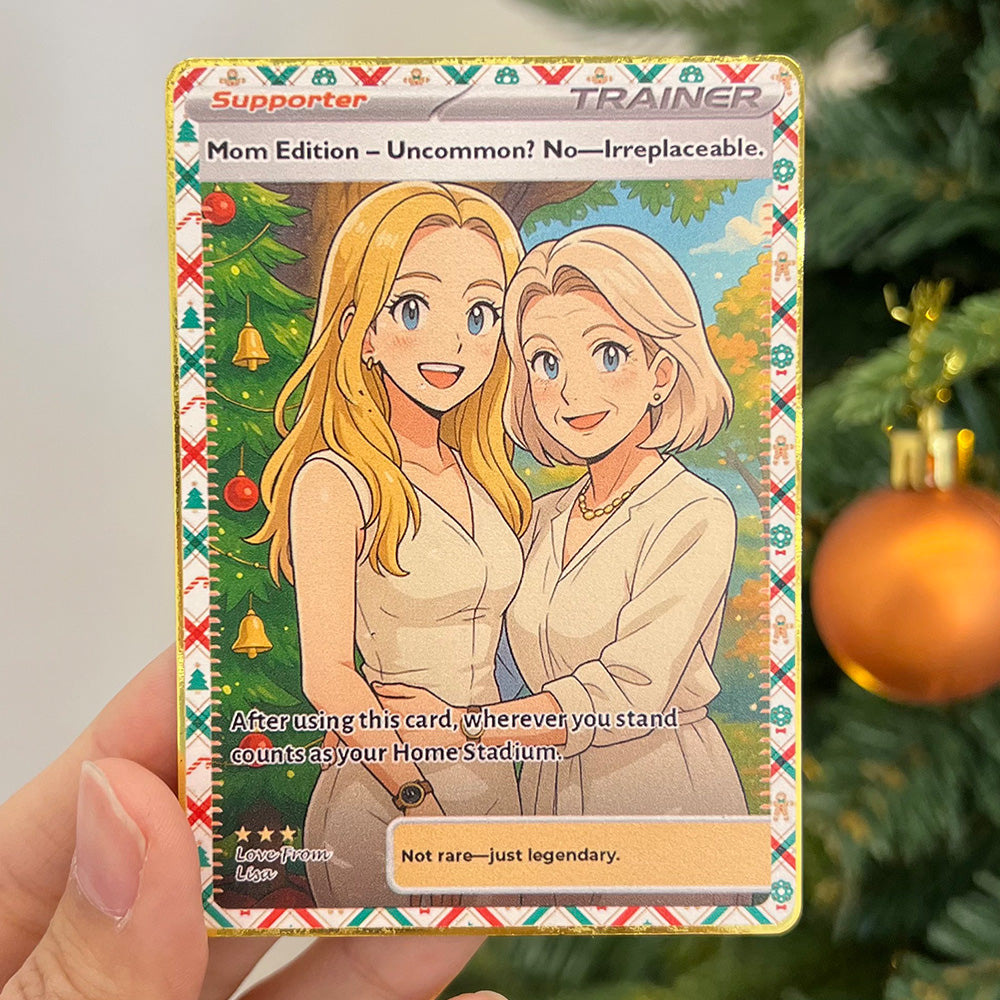 50% OFF🤩Personalized Mom Anime Supporter Trainer Card