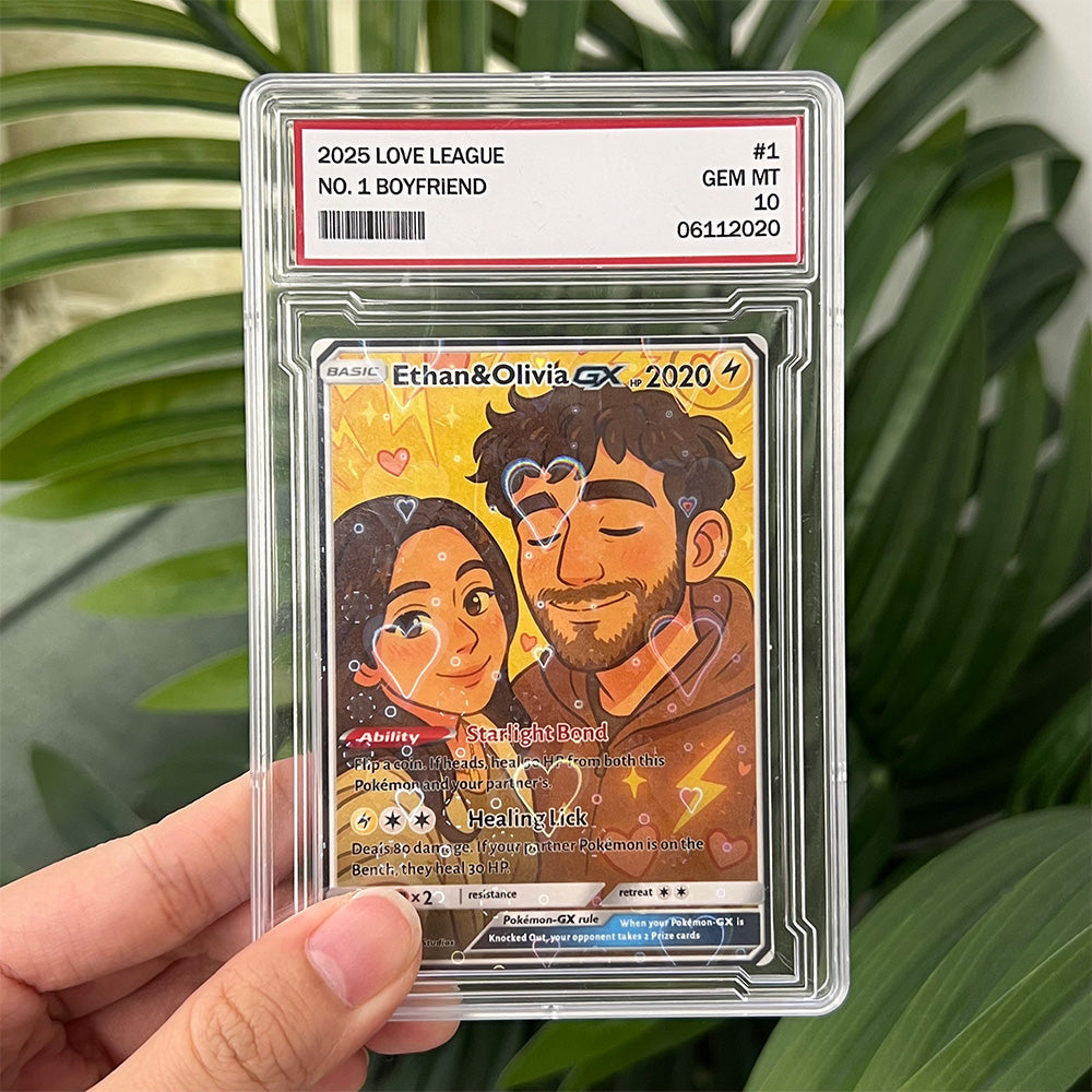 50% OFFš¤©Personalized Couple Anime Art Trading Card