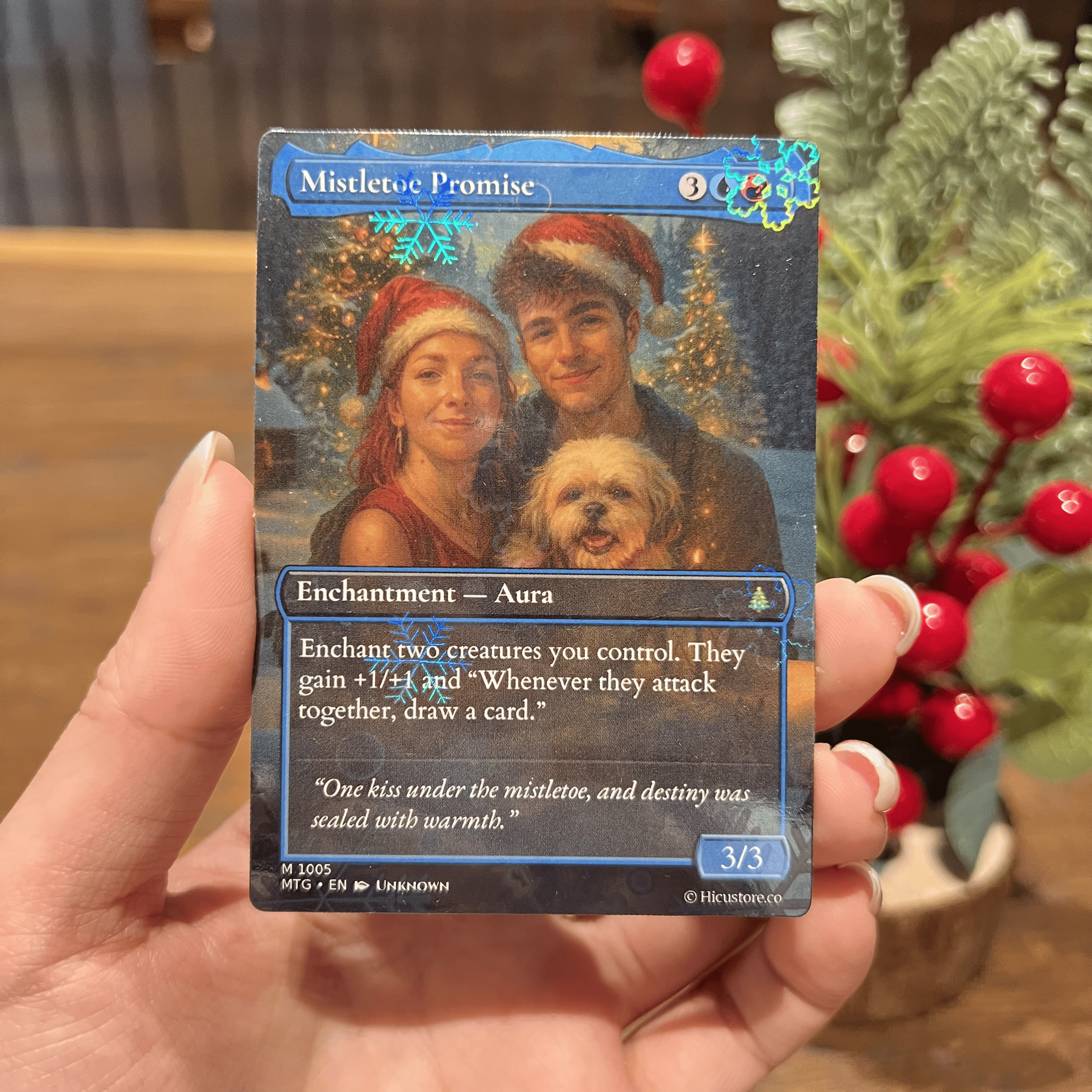 50% OFF🤩Custom Magic-Style MTG Couple Art Card