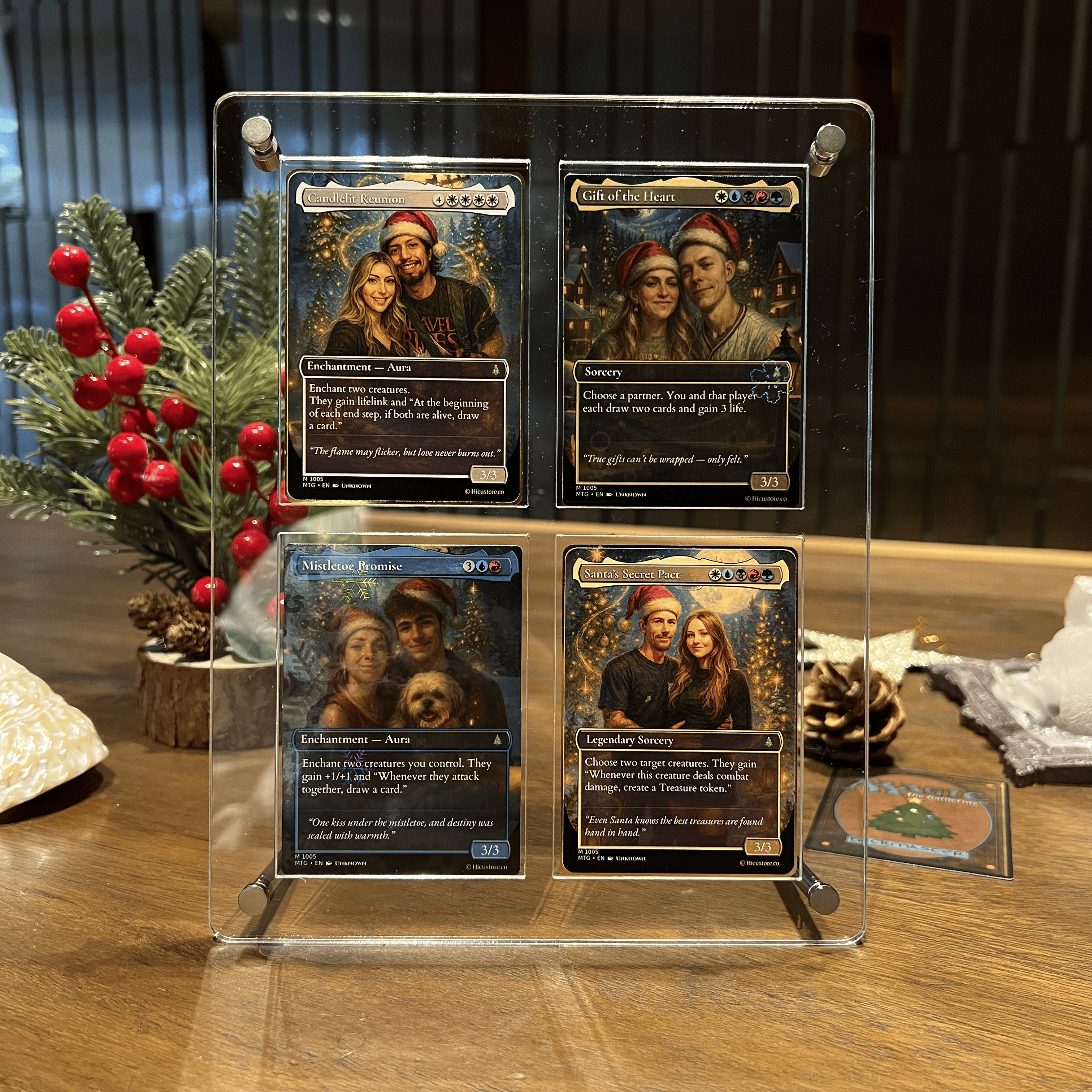 50% OFFš¤©Custom Magic-Style MTG Couple Art Card