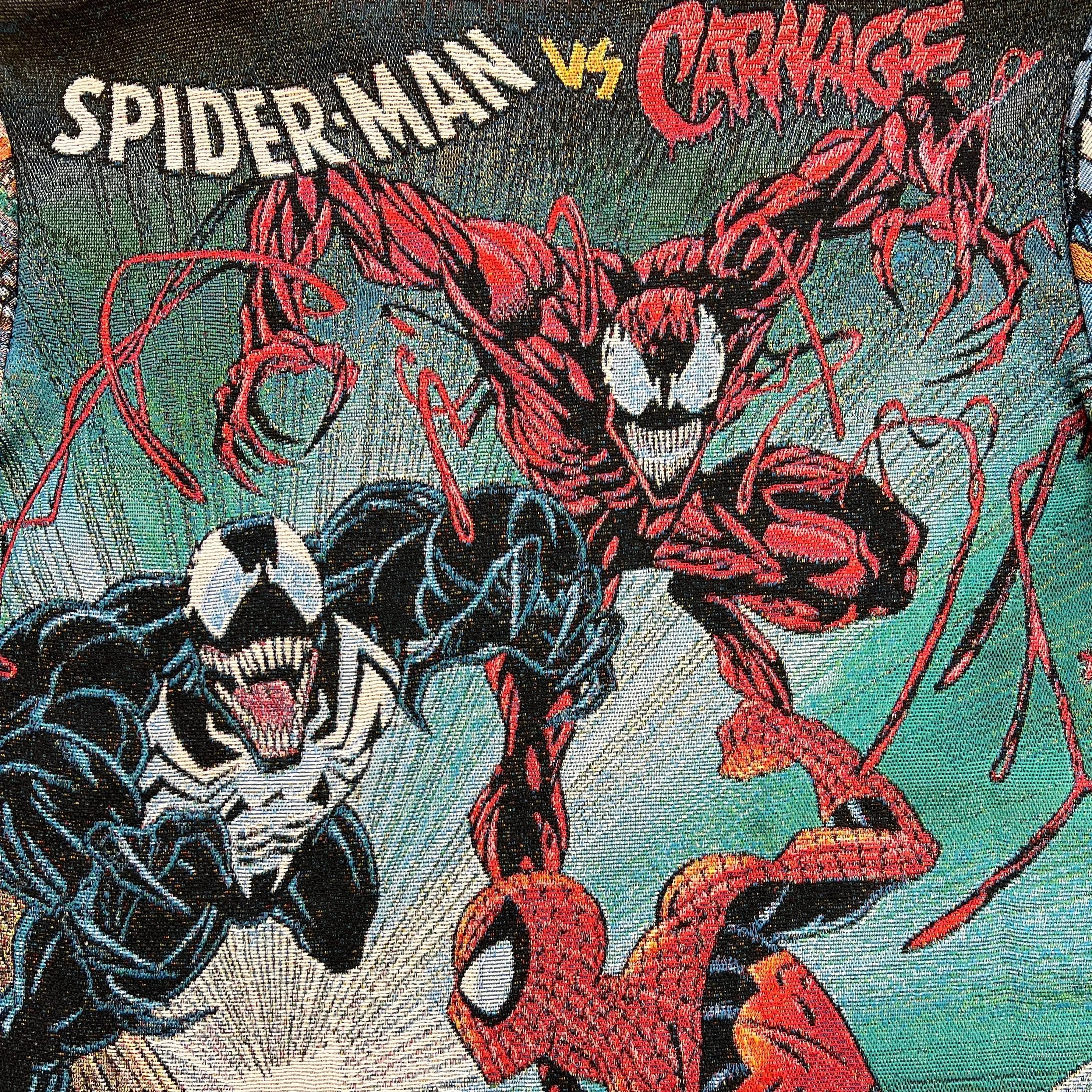 AMAZING SPIDER-MAN WOVEN TAPESTRY HOODIE