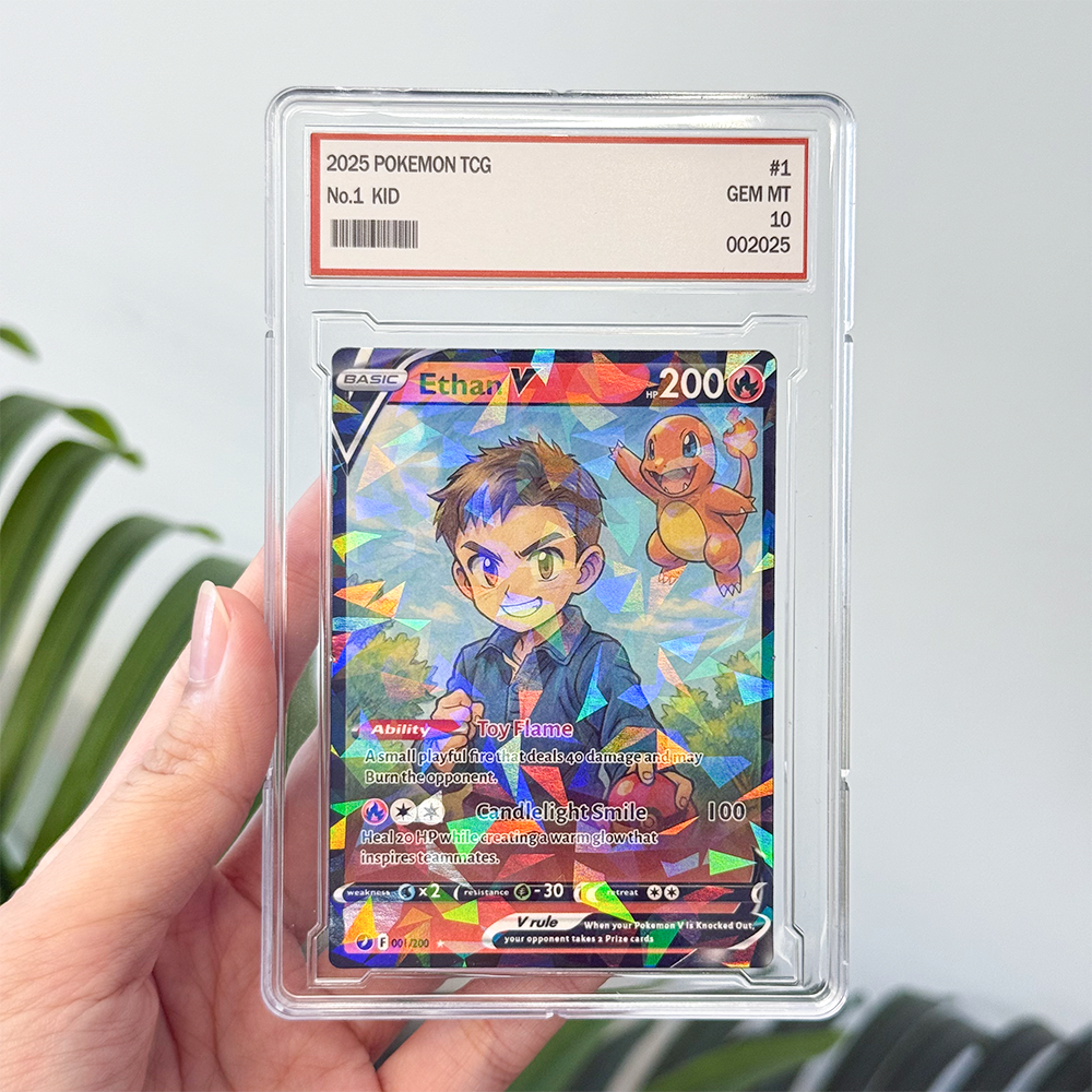 50% OFF🤩Personalized Kid Anime Art Trading Card