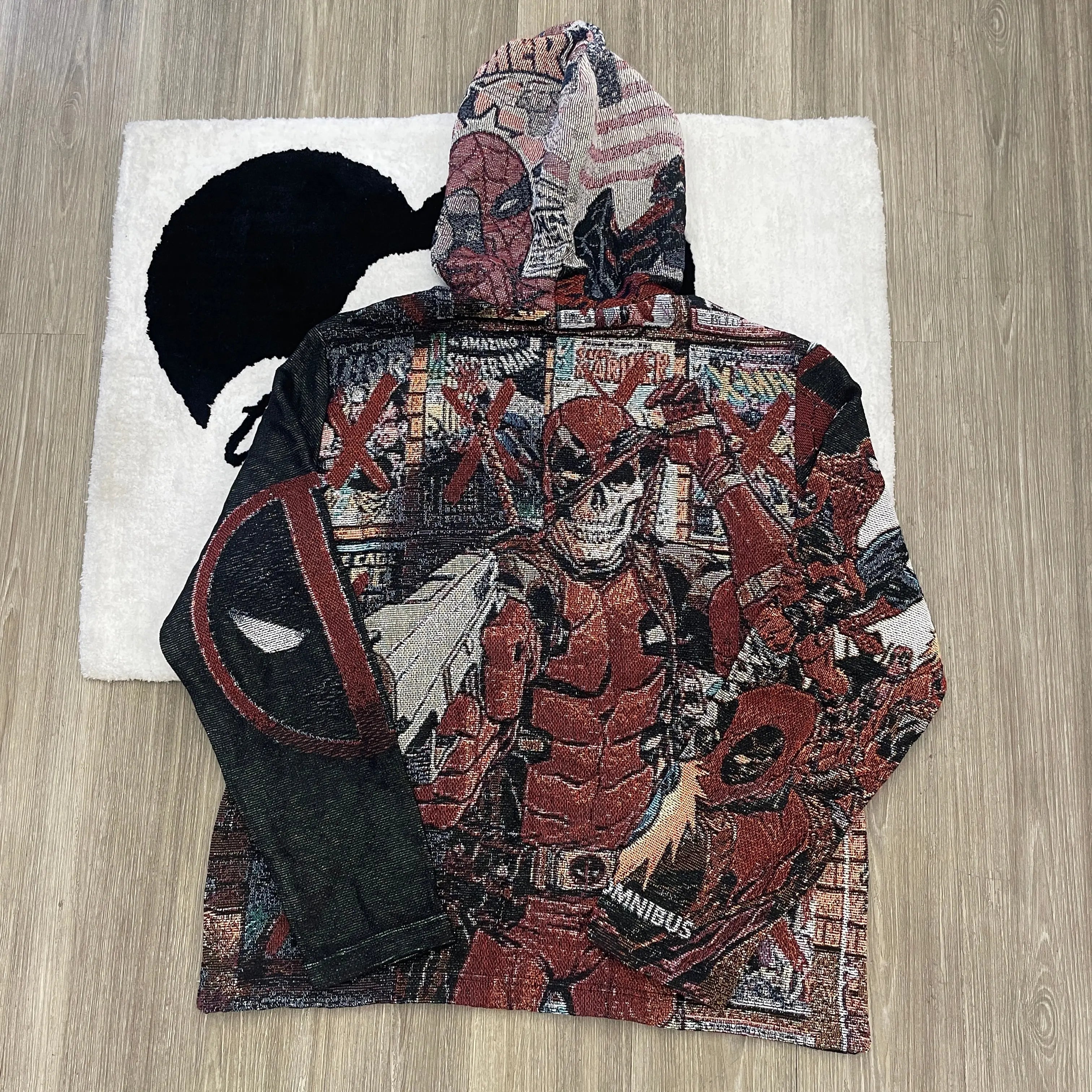 DEADPOOL WOVEN TAPESTRY HOODIE