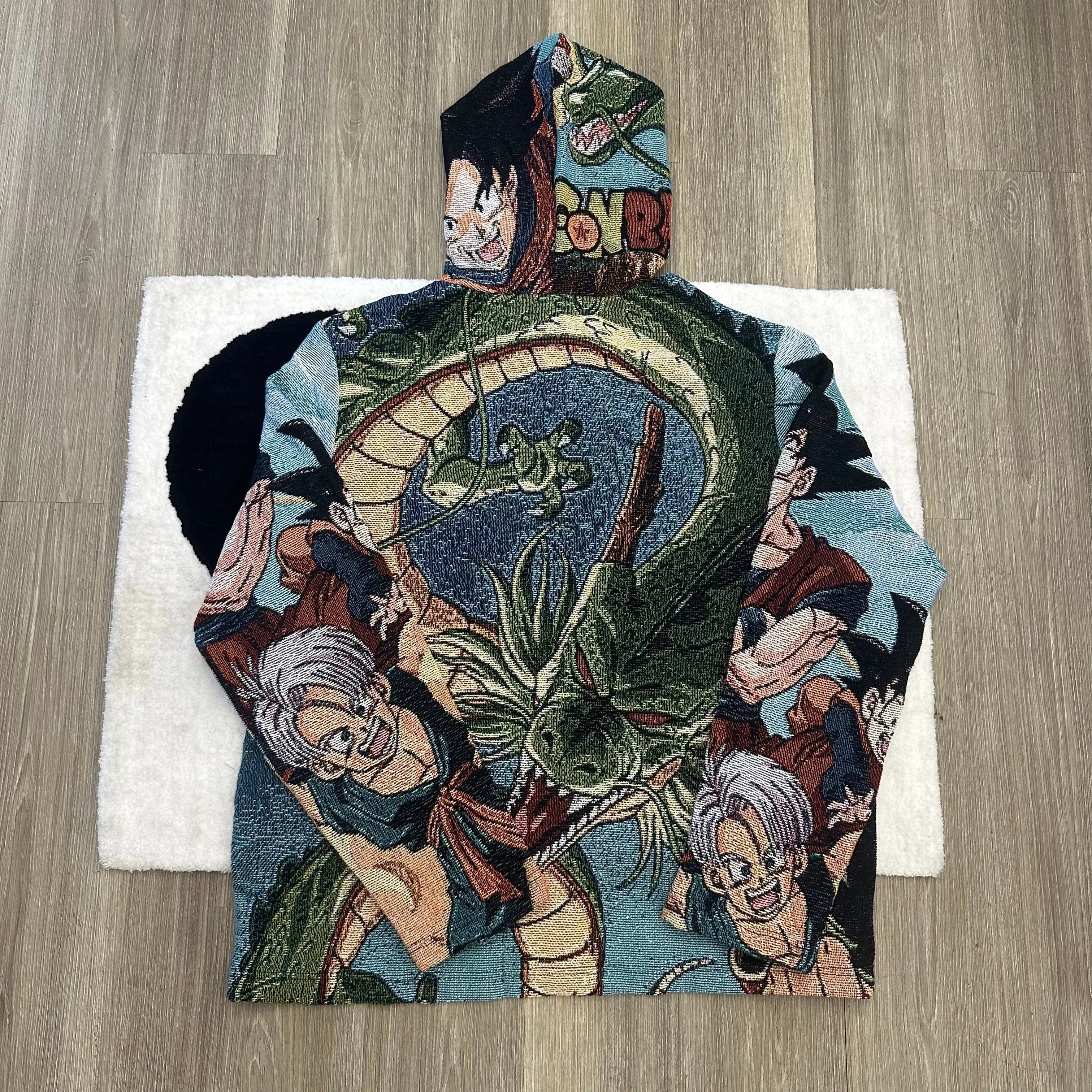 DBZ SHENRON WOVEN TAPESTRY HOODIE