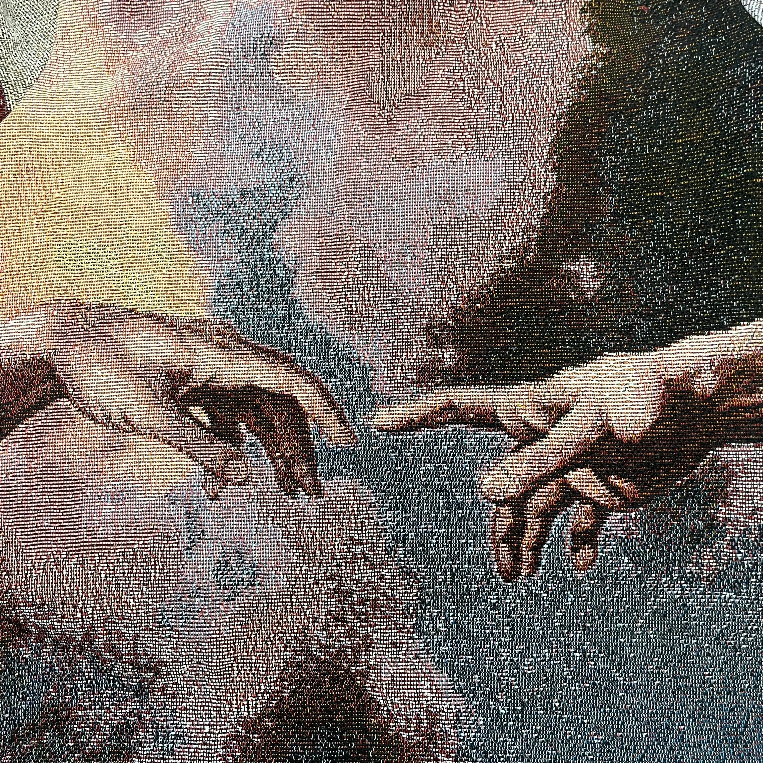 CREATION OF ADAM WOVEN TAPESTRY HOODIE