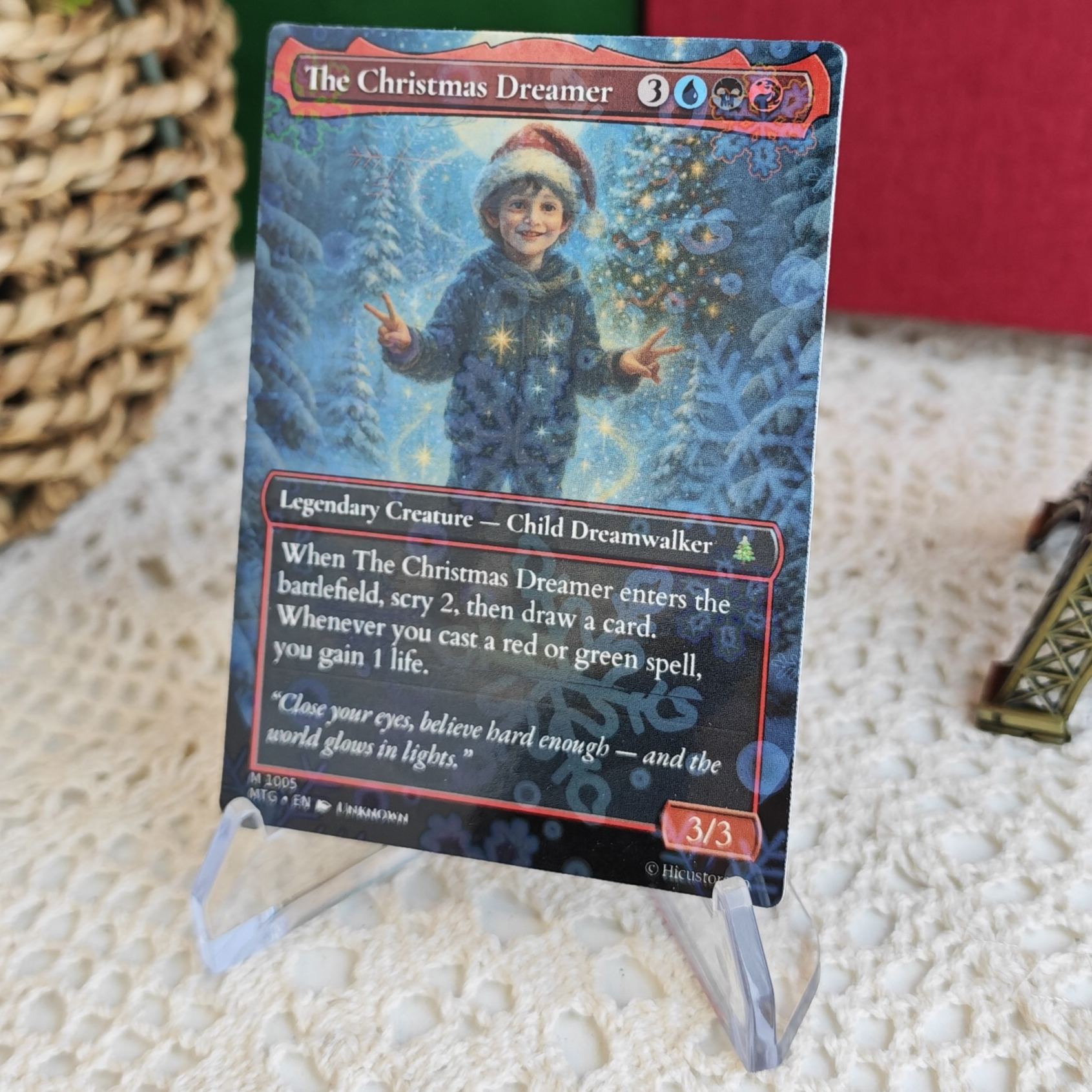 50% OFF🤩Custom Magic-Style MTG Kid Art Card