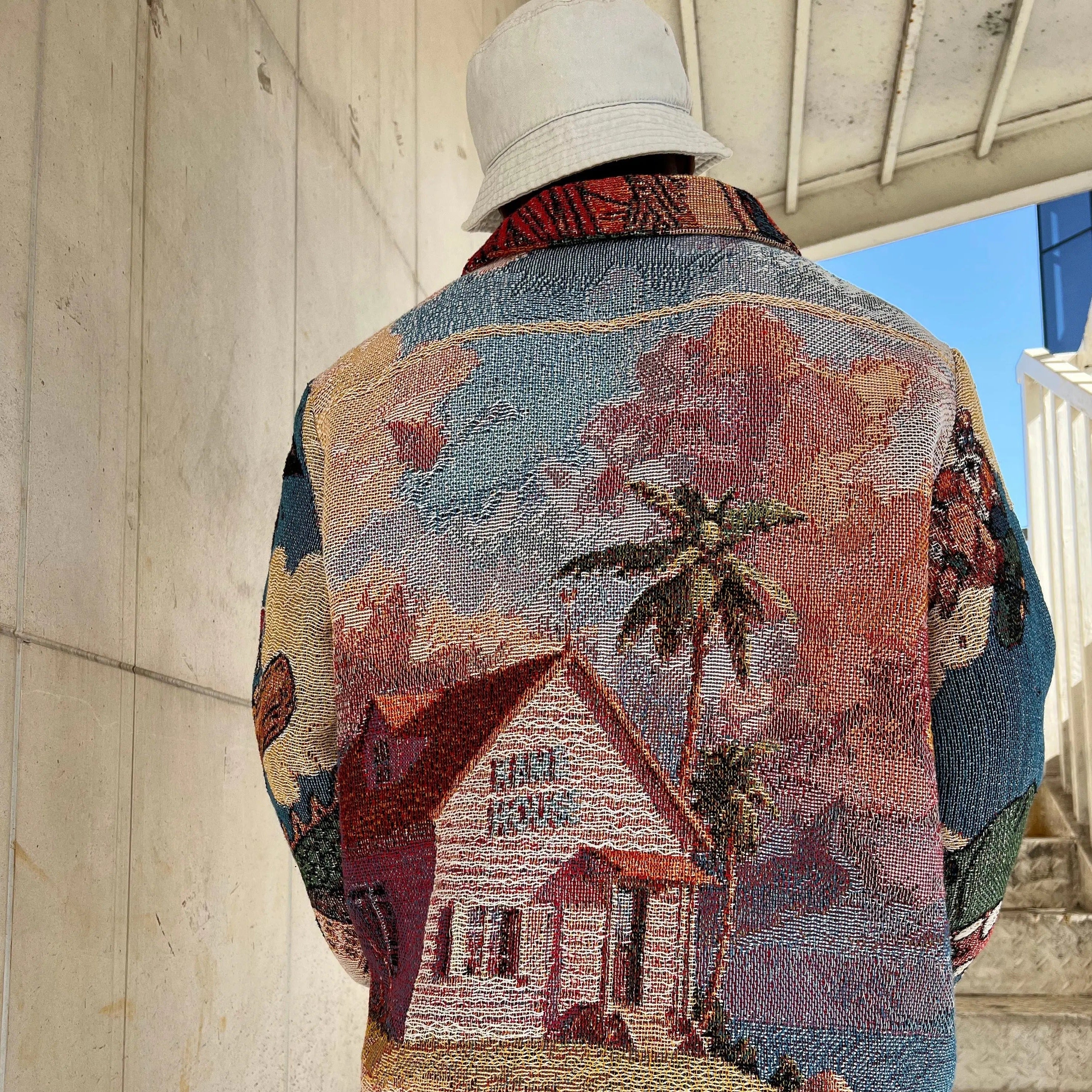 GOKU DRAGON BALL WOVEN TAPESTRY JACKET