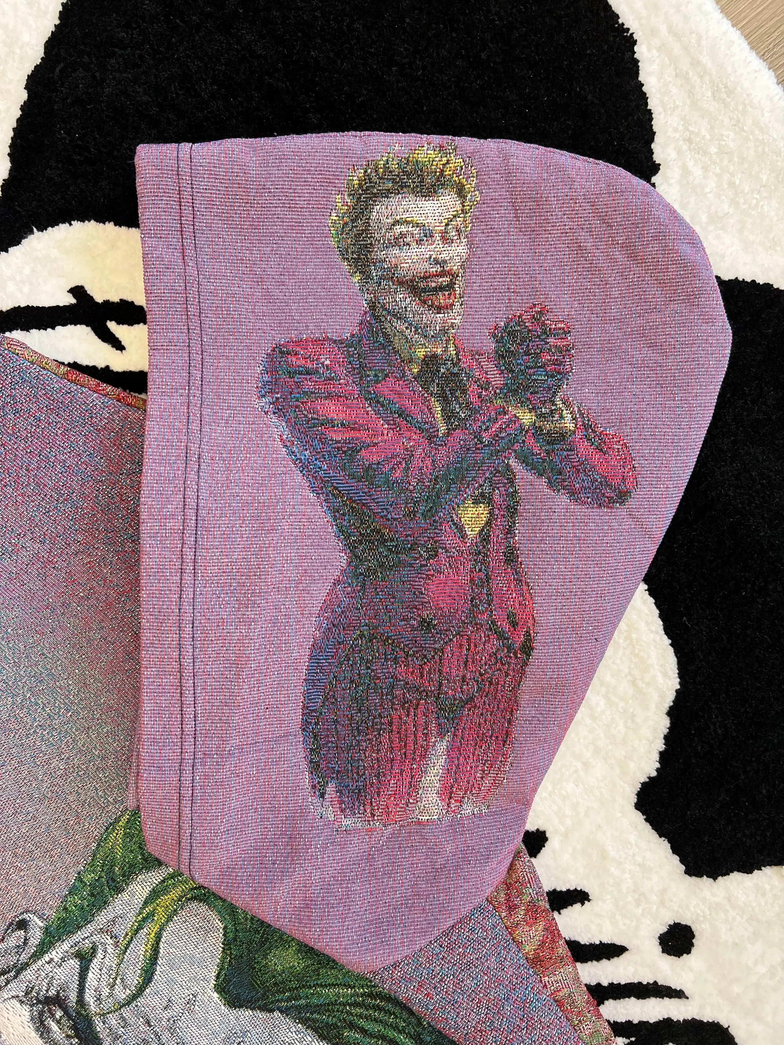 SMILE TAPESTRY HOODIE