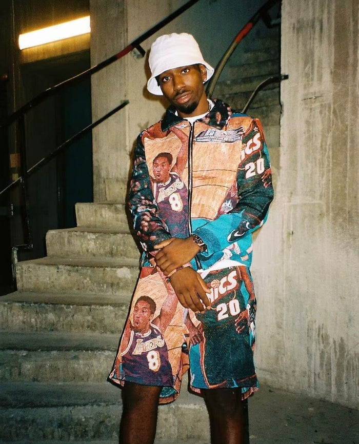 BLUE ALL STAR DUNK JACKET