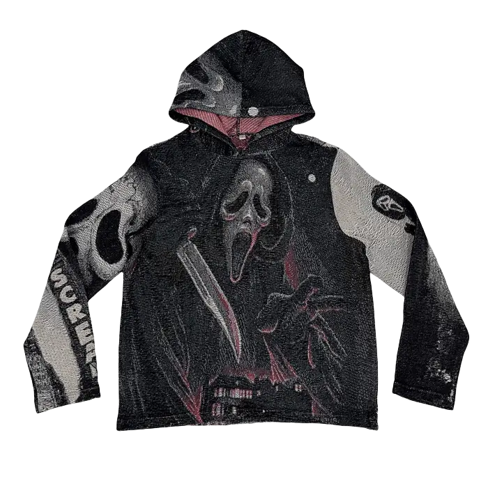 GHOST FACE TAPESTRY HOODIE