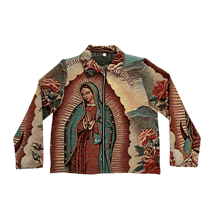 VIRGENCITA WOVEN TAPESTRY JACKET