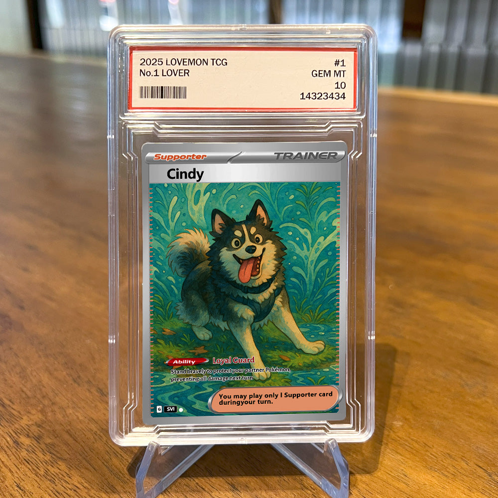 50% OFFð€©Personalized Pet Anime Art Trading Card