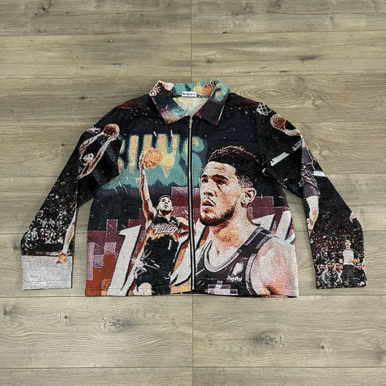 DEVIN BOOKER WOVEN TAPESTRY JACKET