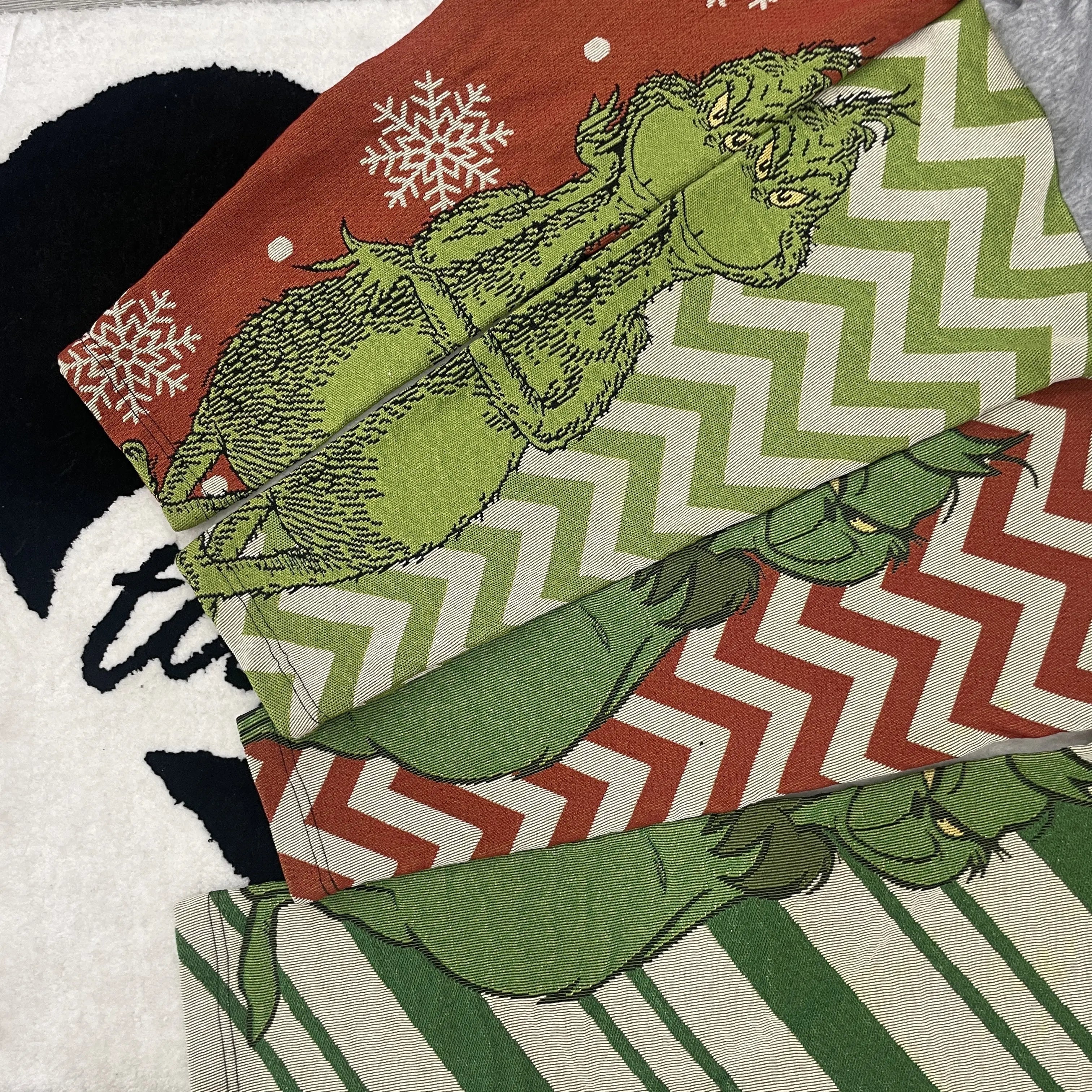 Grinch Sleeve Tapestry Hoodie