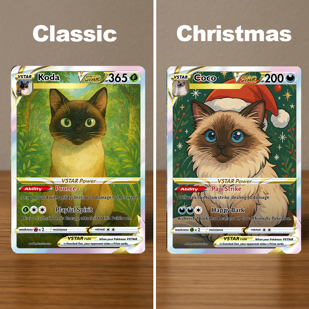 50% OFF🤩Personalized Pet Anime Art Trading Card